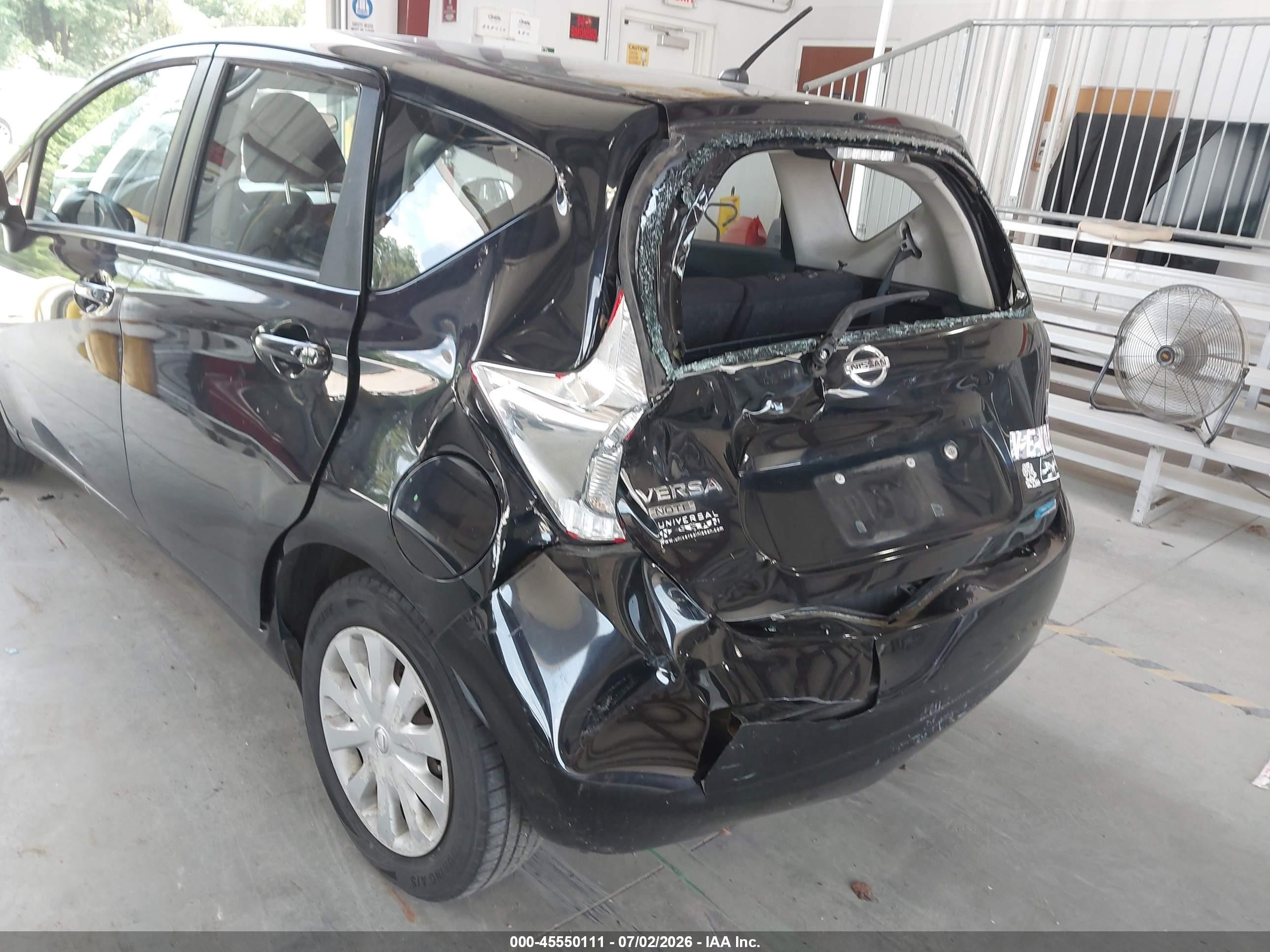 2014 Nissan Versa Note S (sr) Черный vin: 3N1CE2CP2EL433836