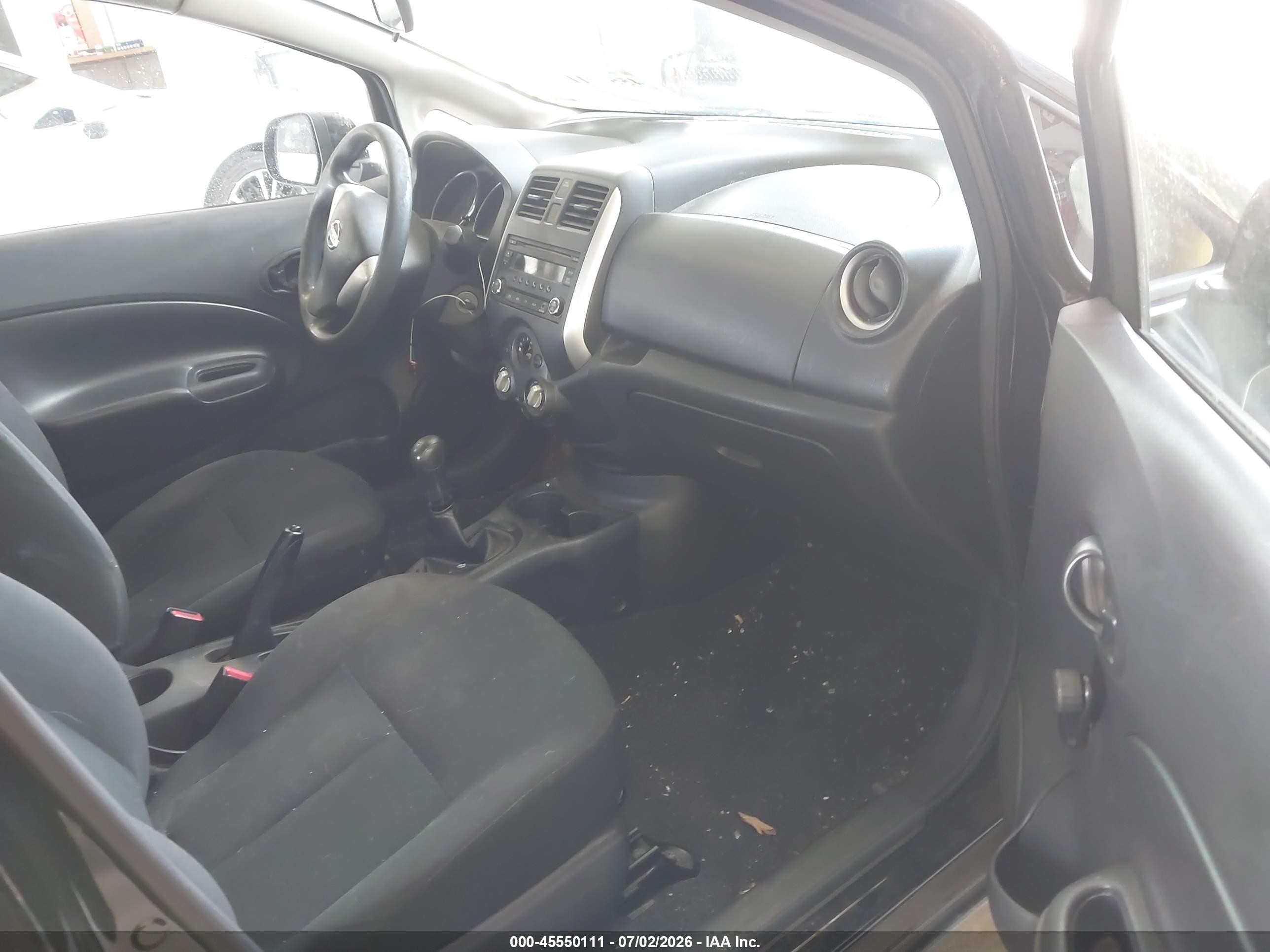 2014 Nissan Versa Note S (sr) Черный vin: 3N1CE2CP2EL433836