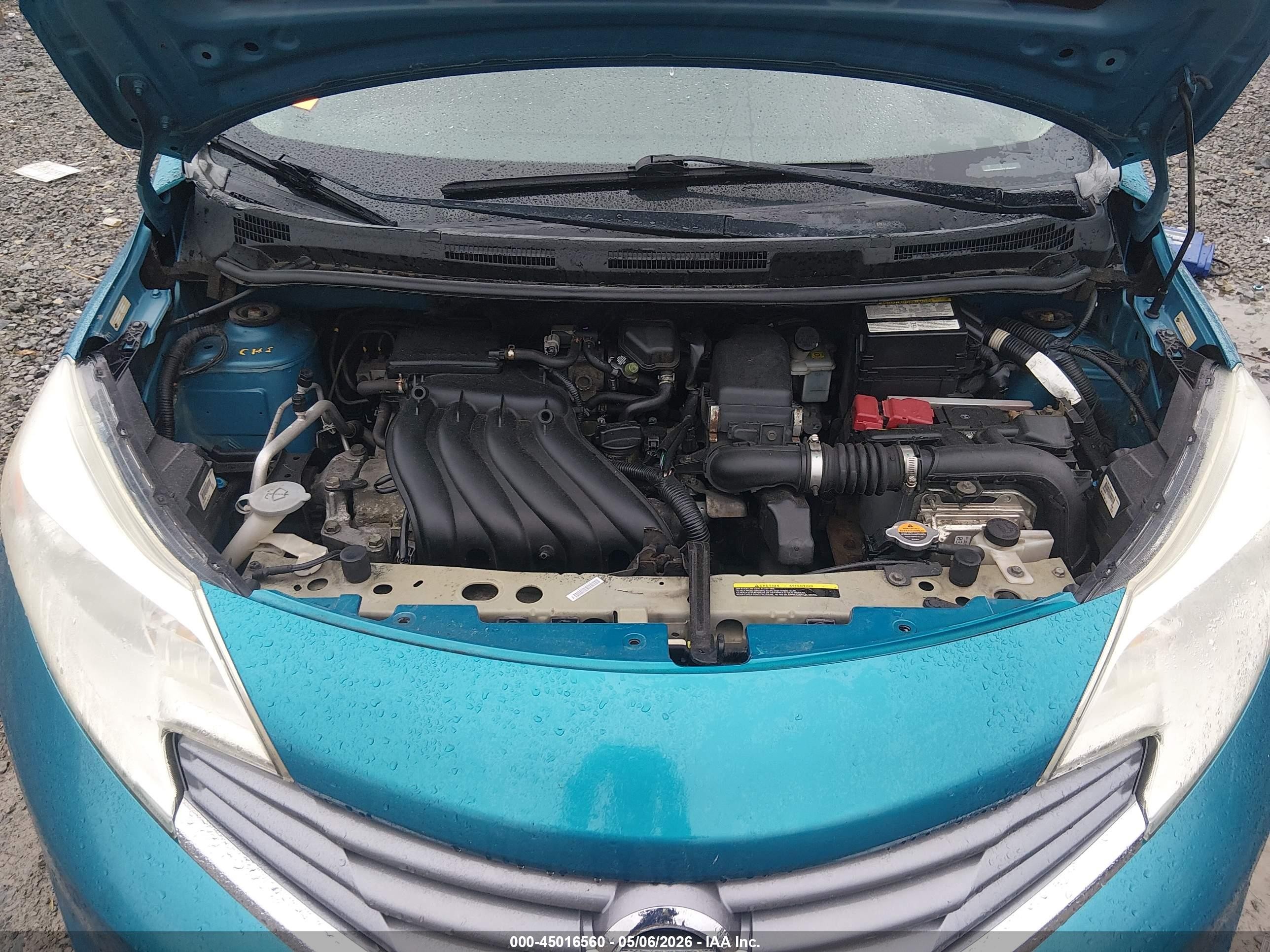 2014 Nissan Versa Note Sv Blue vin: 3N1CE2CP2EL436865