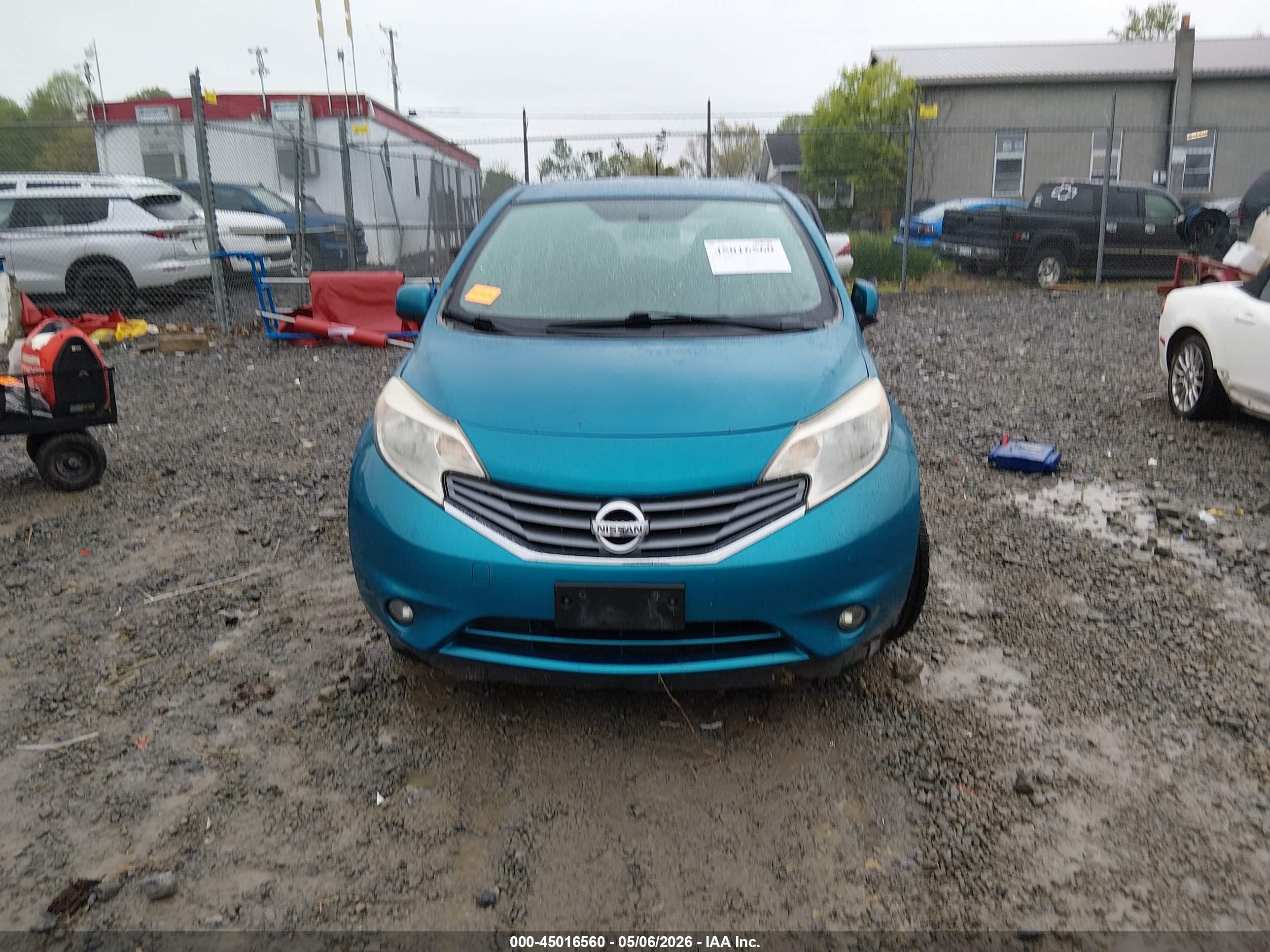 2014 Nissan Versa Note Sv Blue vin: 3N1CE2CP2EL436865