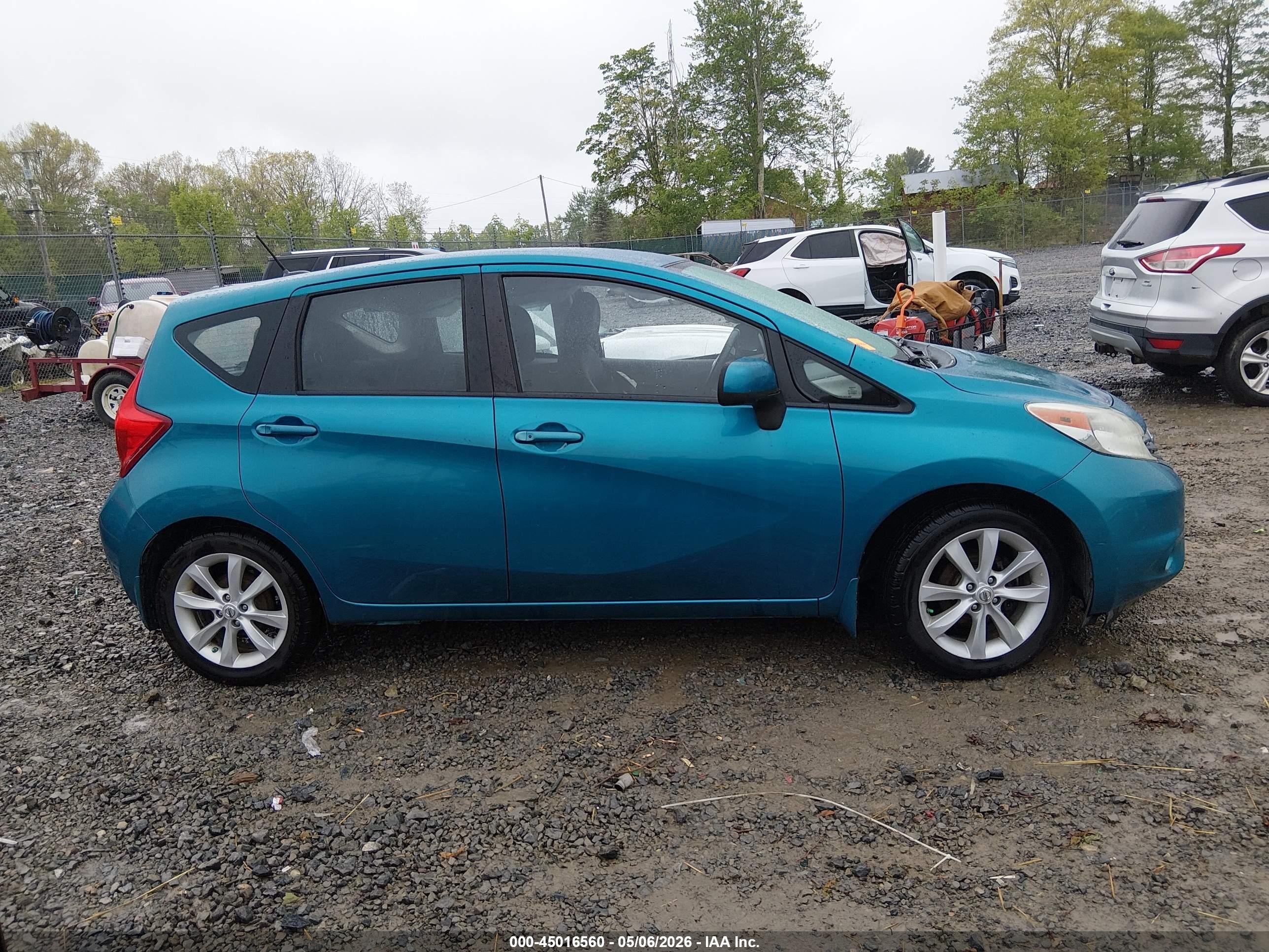 2014 Nissan Versa Note Sv Blue vin: 3N1CE2CP2EL436865