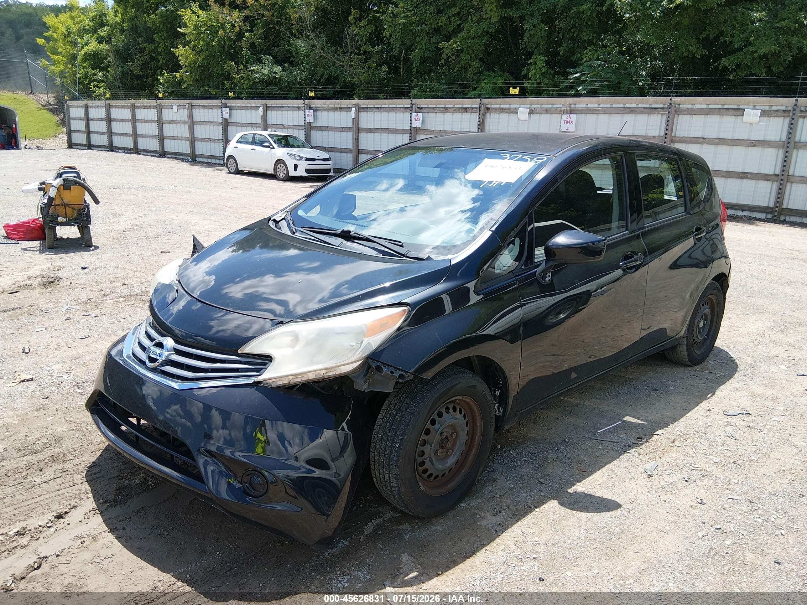 2015 Nissan Versa Note S Plus Black vin: 3N1CE2CP2FL353759