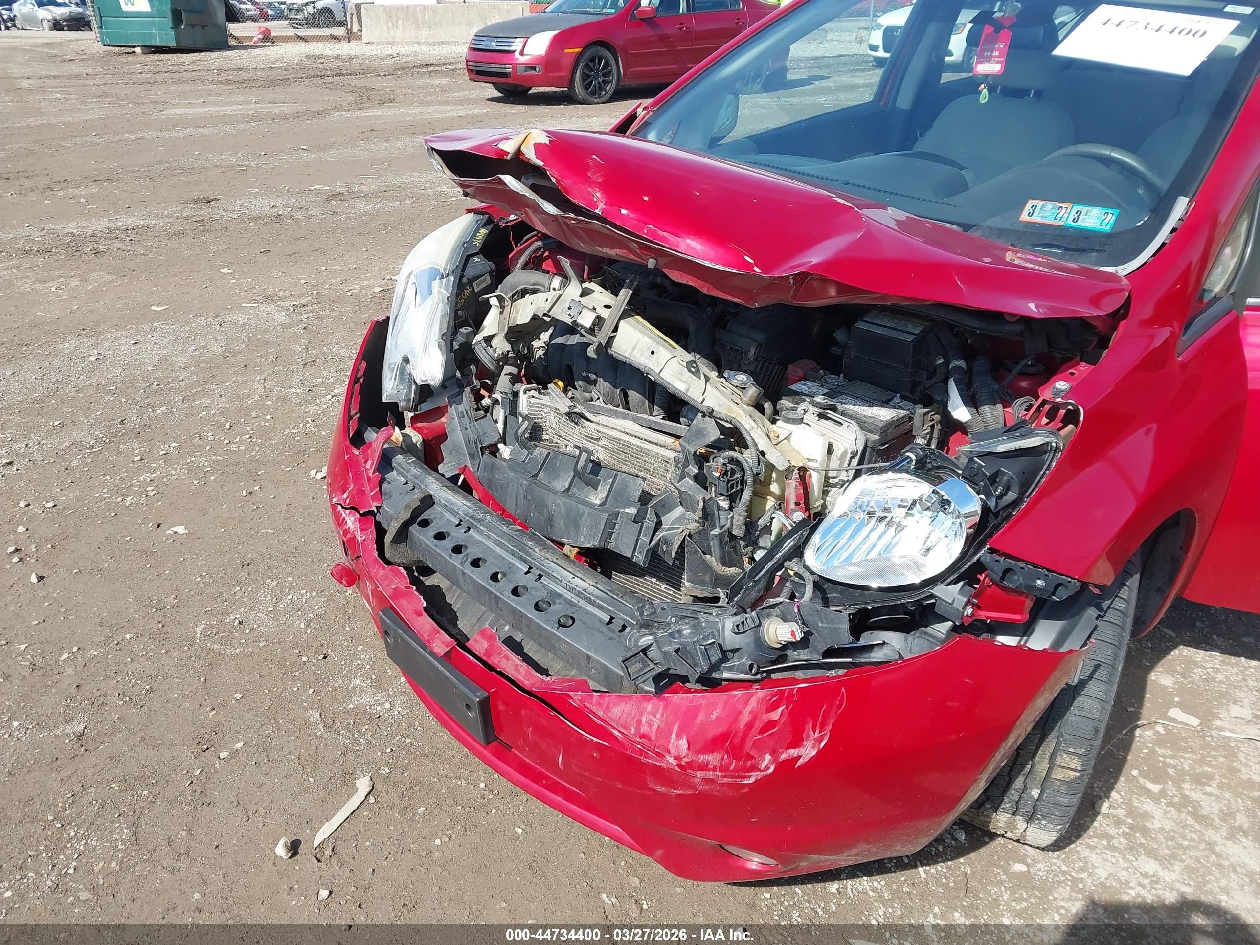 2015 Nissan Versa Note Sl Red vin: 3N1CE2CP2FL356029