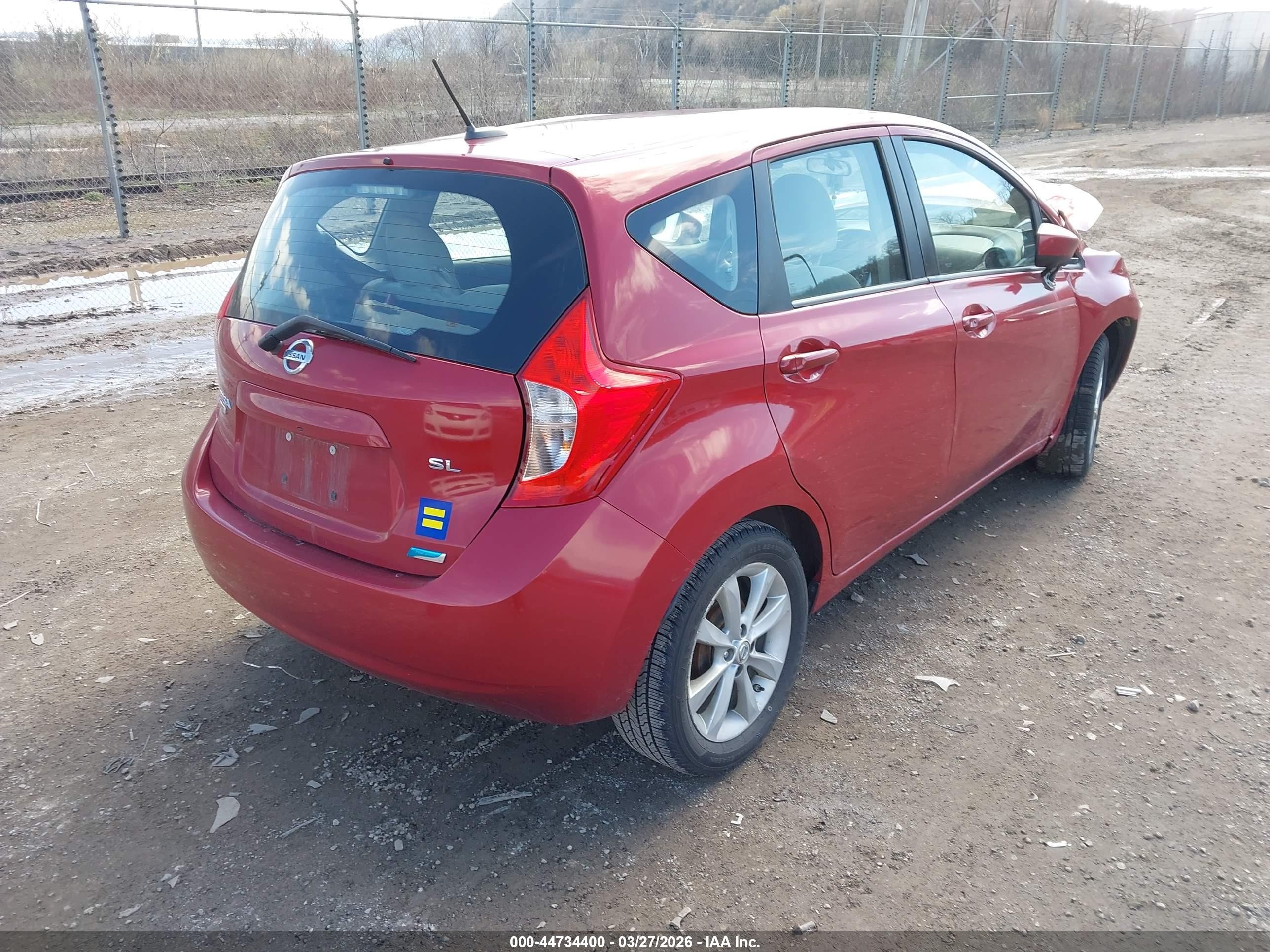 2015 Nissan Versa Note Sl Red vin: 3N1CE2CP2FL356029