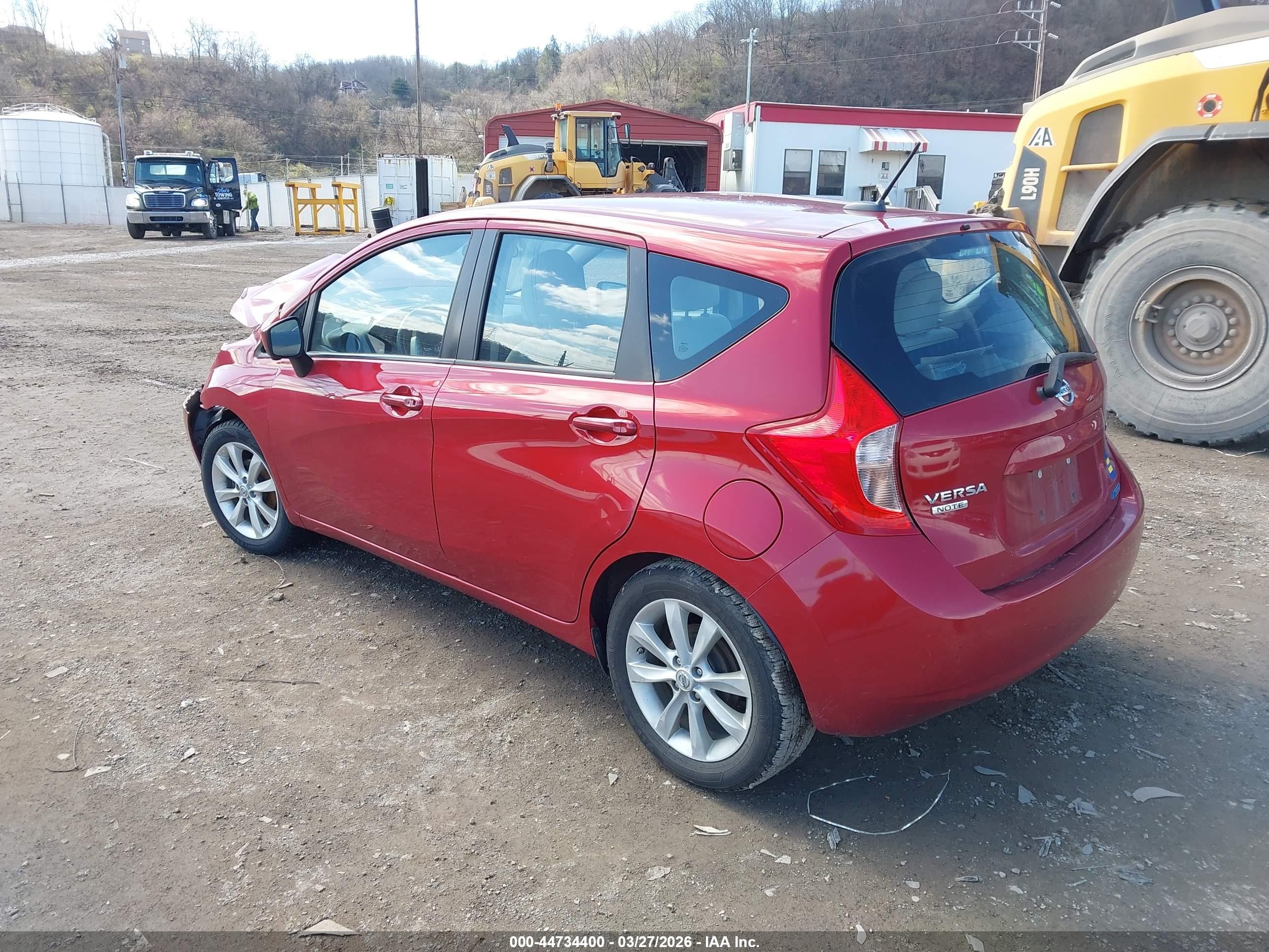 2015 Nissan Versa Note Sl Red vin: 3N1CE2CP2FL356029
