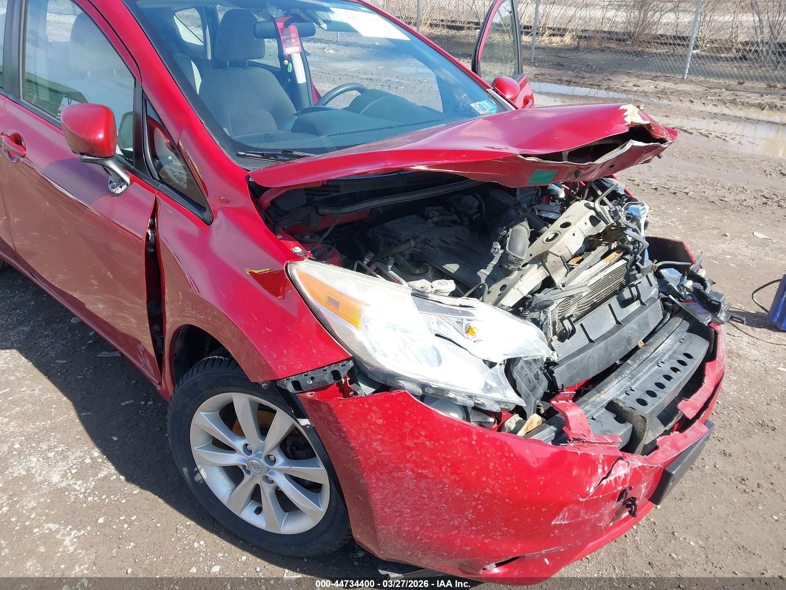 2015 Nissan Versa Note Sl Red vin: 3N1CE2CP2FL356029