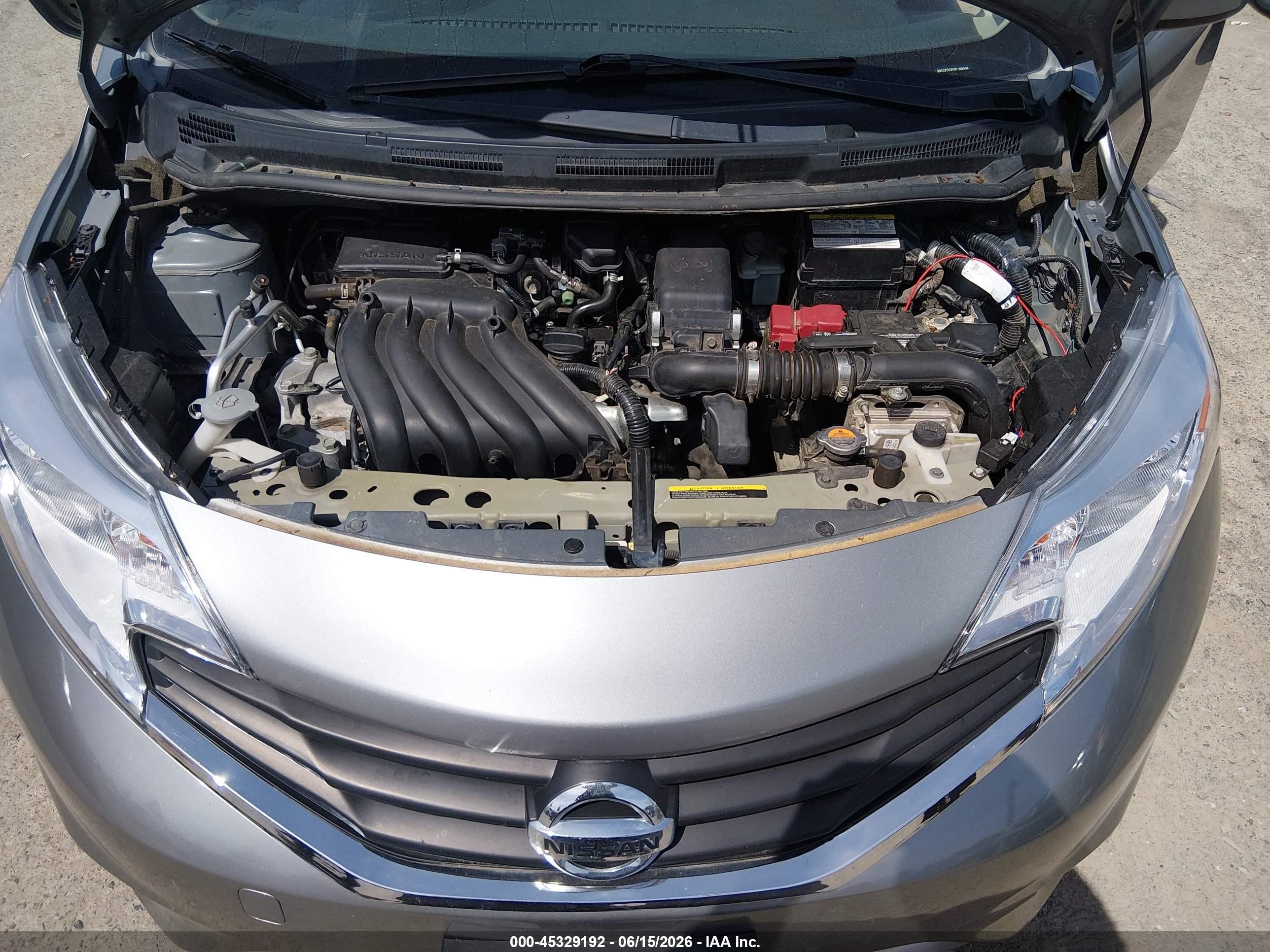 2015 Nissan Versa Note S (sr)/s Plus/sl/sr/sv Silver vin: 3N1CE2CP2FL358296