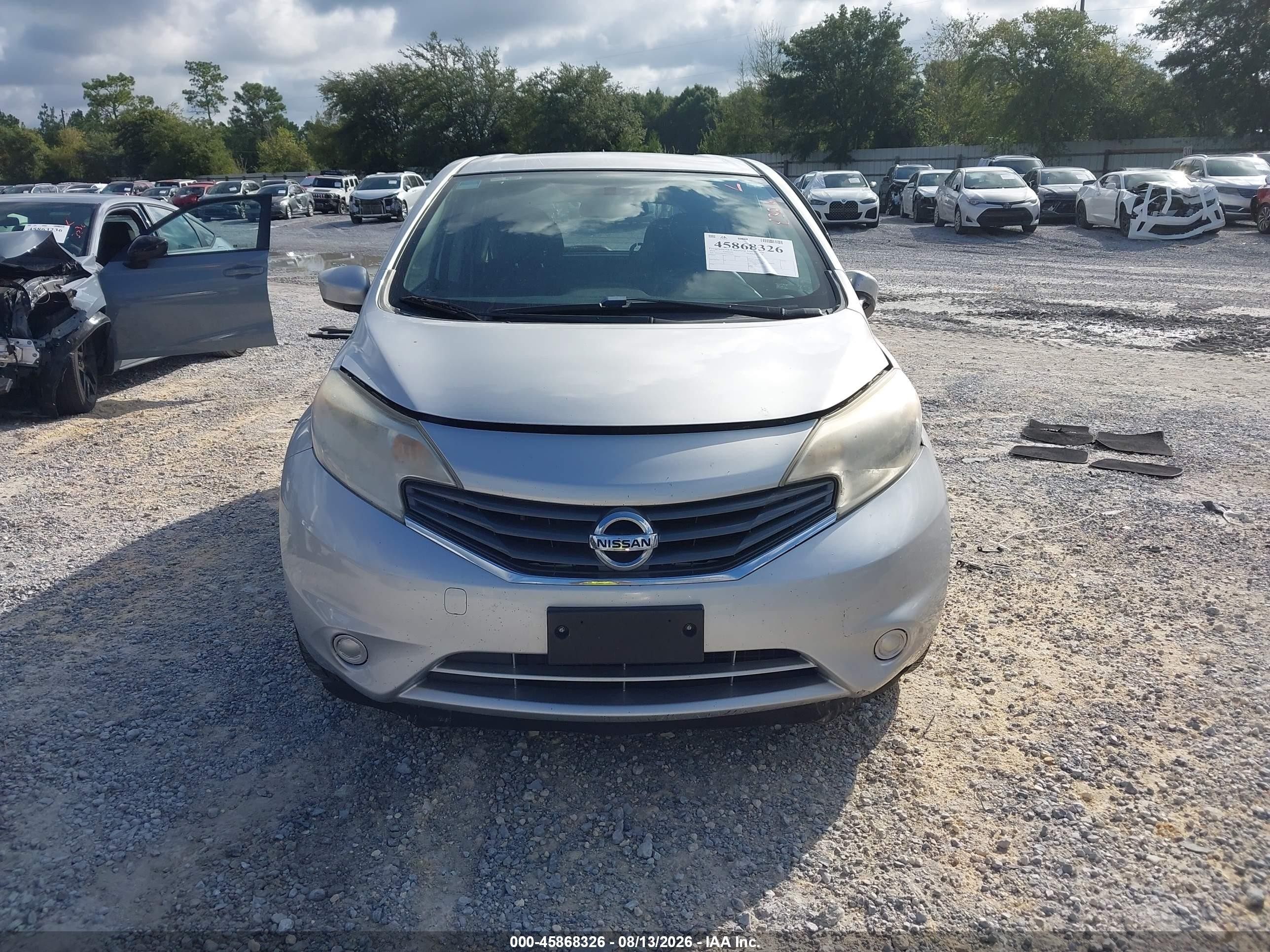2015 Nissan Versa Note S (sr)/s Plus/sl/sr/sv Silver vin: 3N1CE2CP2FL379147