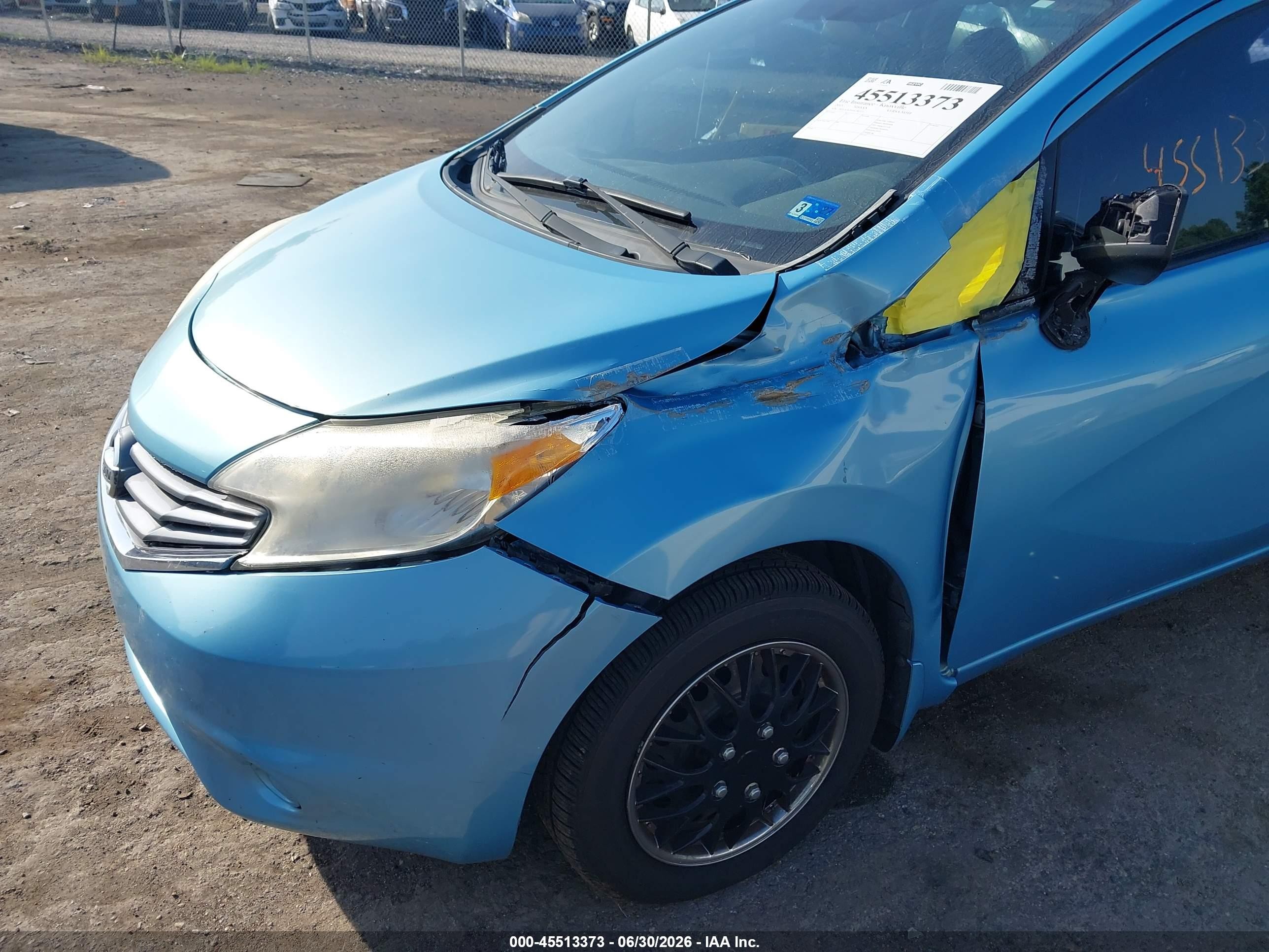 2015 Nissan Versa Note Sv Blue vin: 3N1CE2CP2FL387331