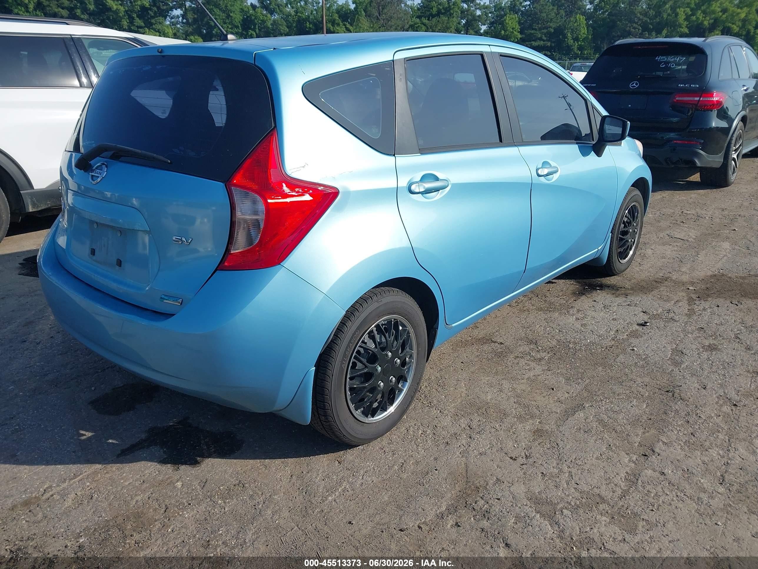 2015 Nissan Versa Note Sv Blue vin: 3N1CE2CP2FL387331