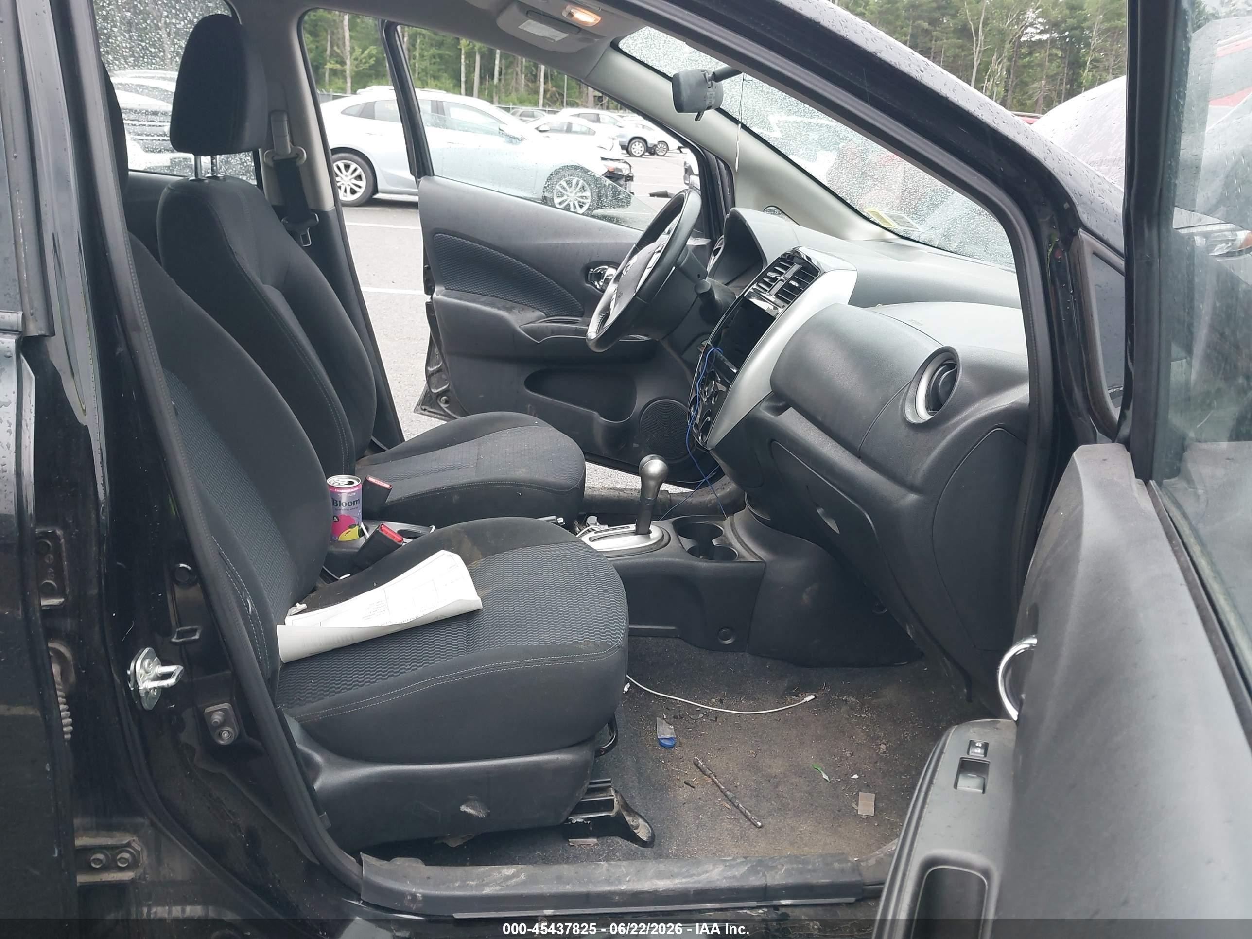 2015 Nissan Versa Note S (sr)/s Plus/sl/sr/sv Black vin: 3N1CE2CP2FL395493