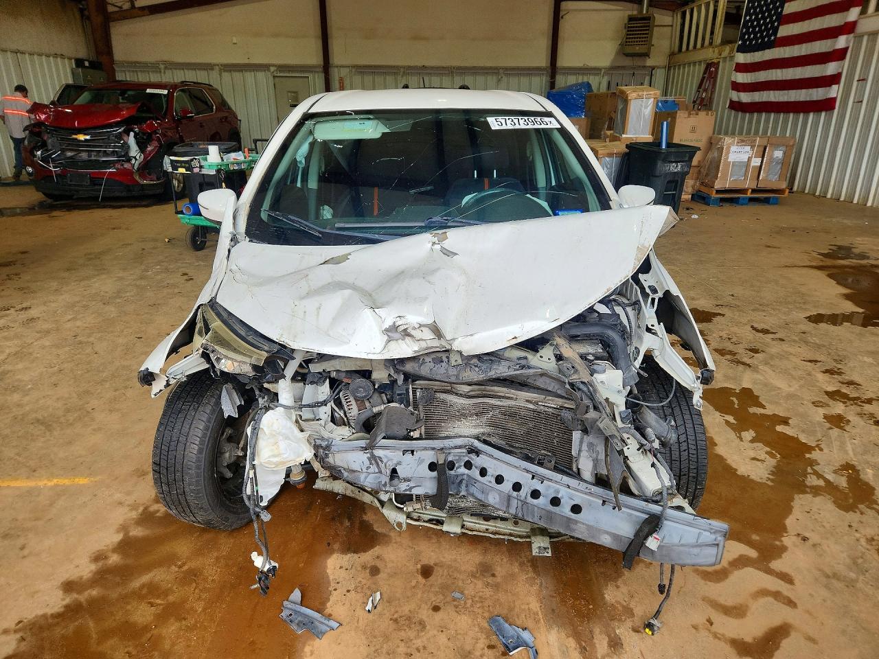 2015 Nissan Versa Note Sr White vin: 3N1CE2CP2FL396272