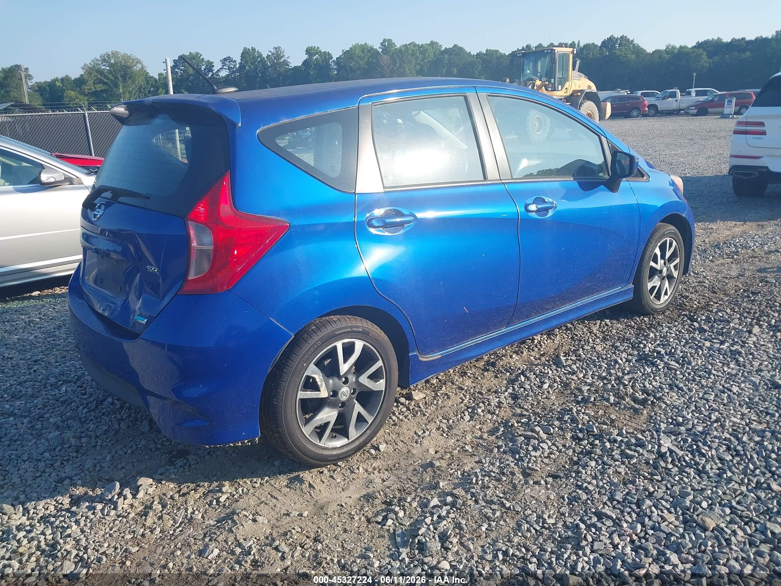 2015 Nissan Versa Note Sr Синий vin: 3N1CE2CP2FL398264