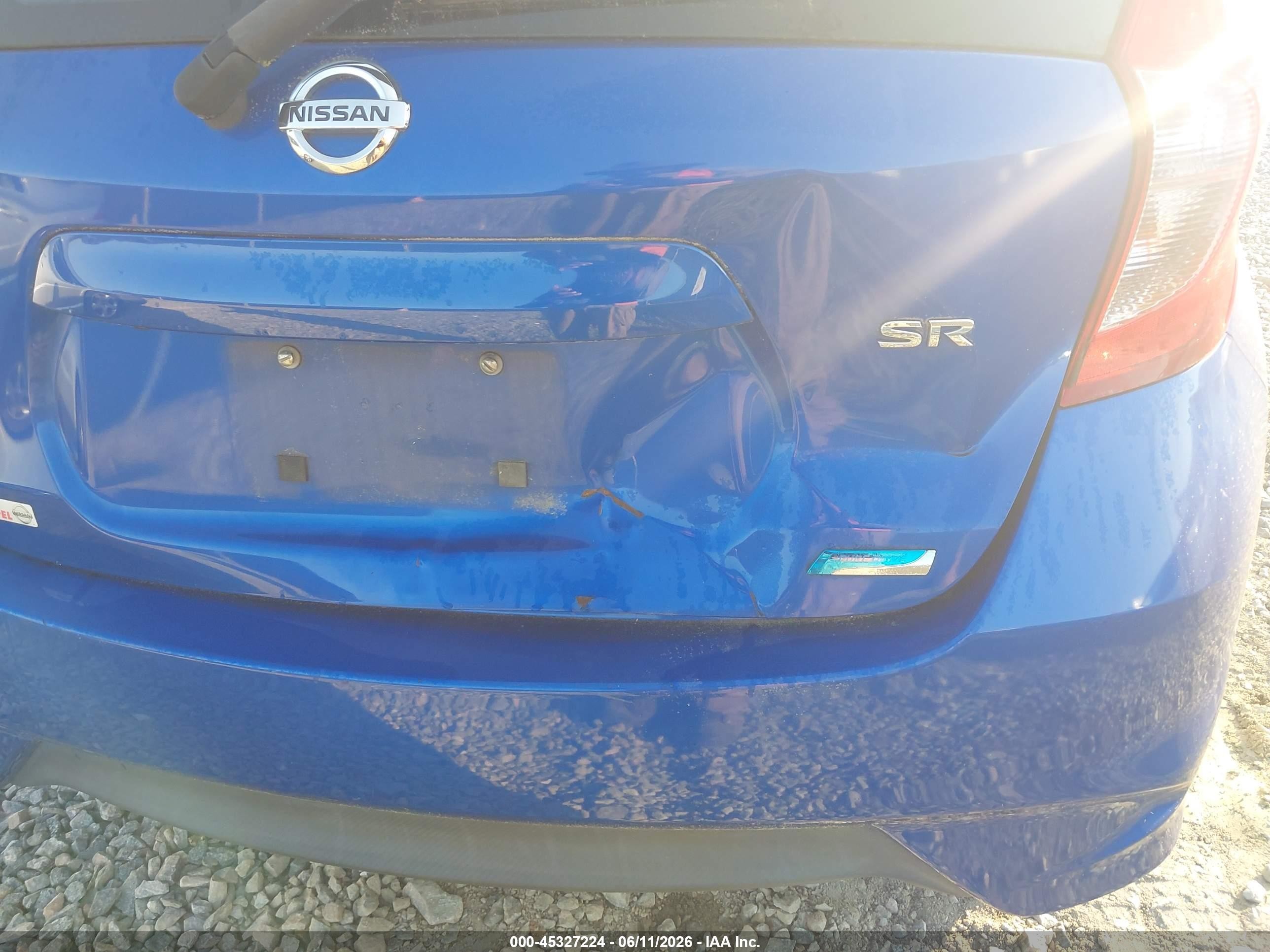2015 Nissan Versa Note Sr Синий vin: 3N1CE2CP2FL398264