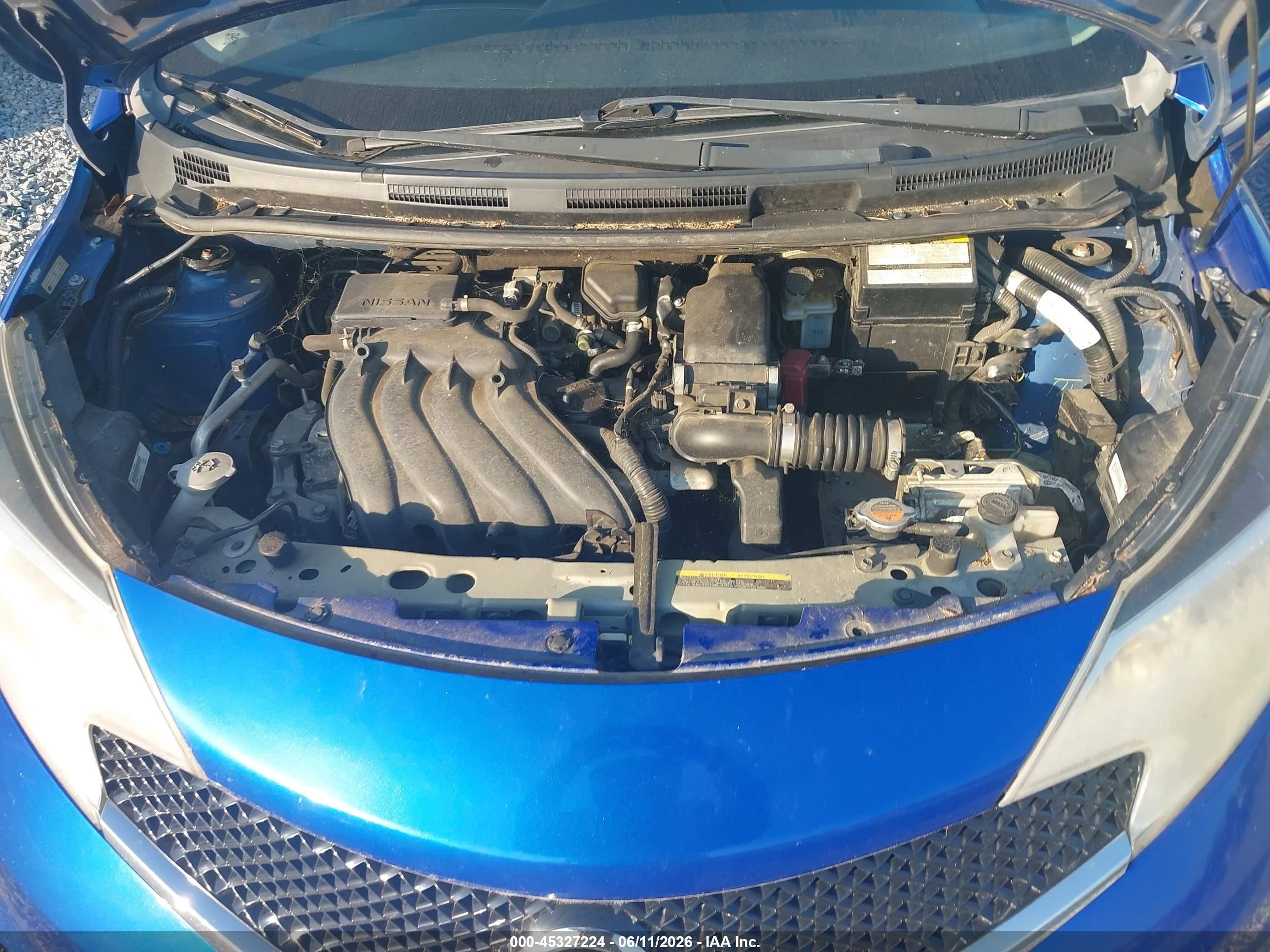 2015 Nissan Versa Note Sr Синий vin: 3N1CE2CP2FL398264