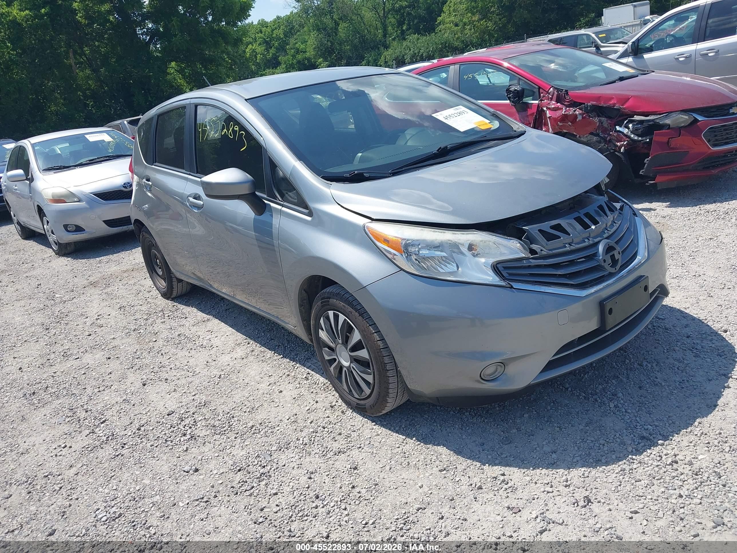 2015 Nissan Versa Note S (sr)/s Plus/sl/sr/sv Silver vin: 3N1CE2CP2FL406749