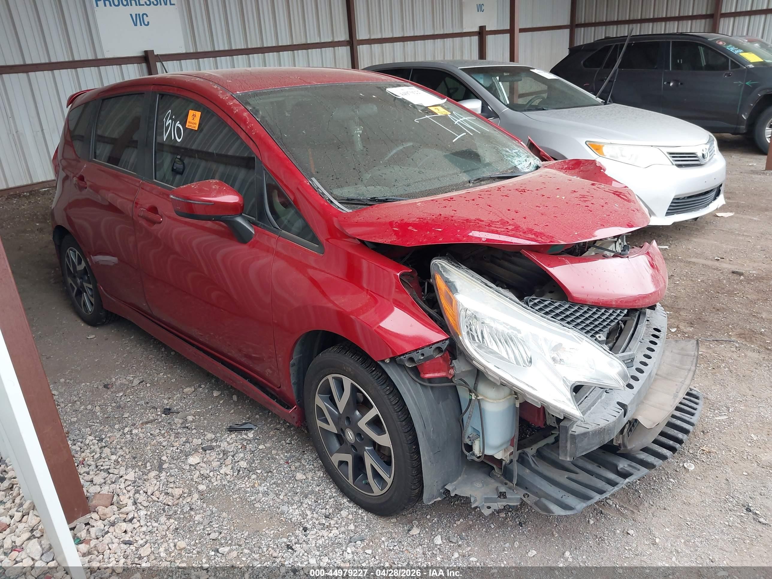 2015 Nissan Versa Note Sr Red vin: 3N1CE2CP2FL414012