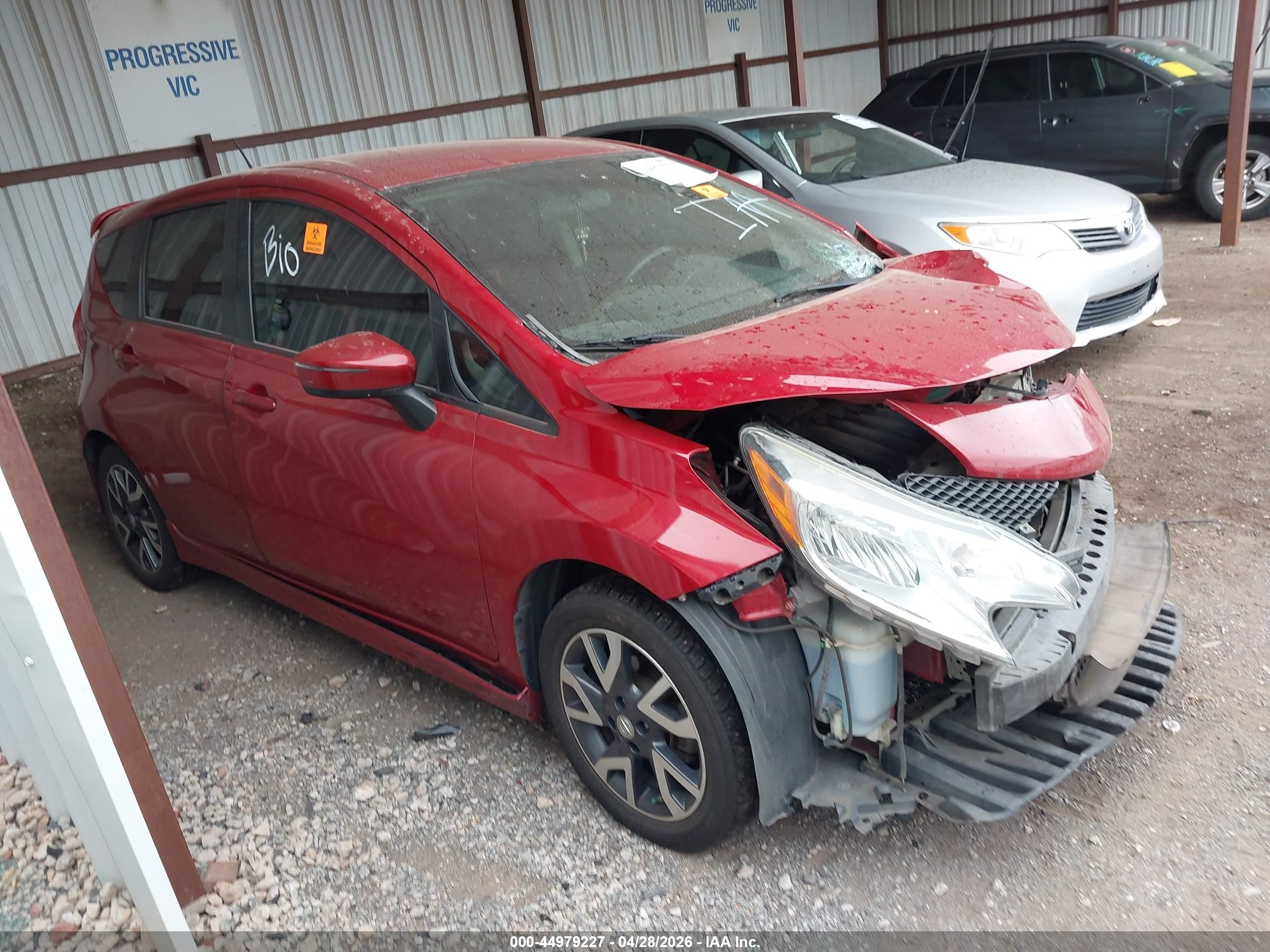 2015 Nissan Versa Note Sr Red vin: 3N1CE2CP2FL414012