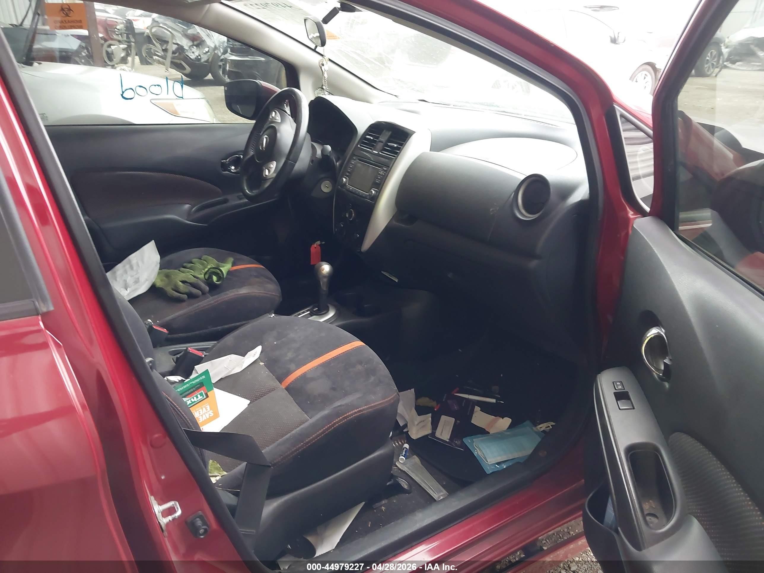 2015 Nissan Versa Note Sr Red vin: 3N1CE2CP2FL414012