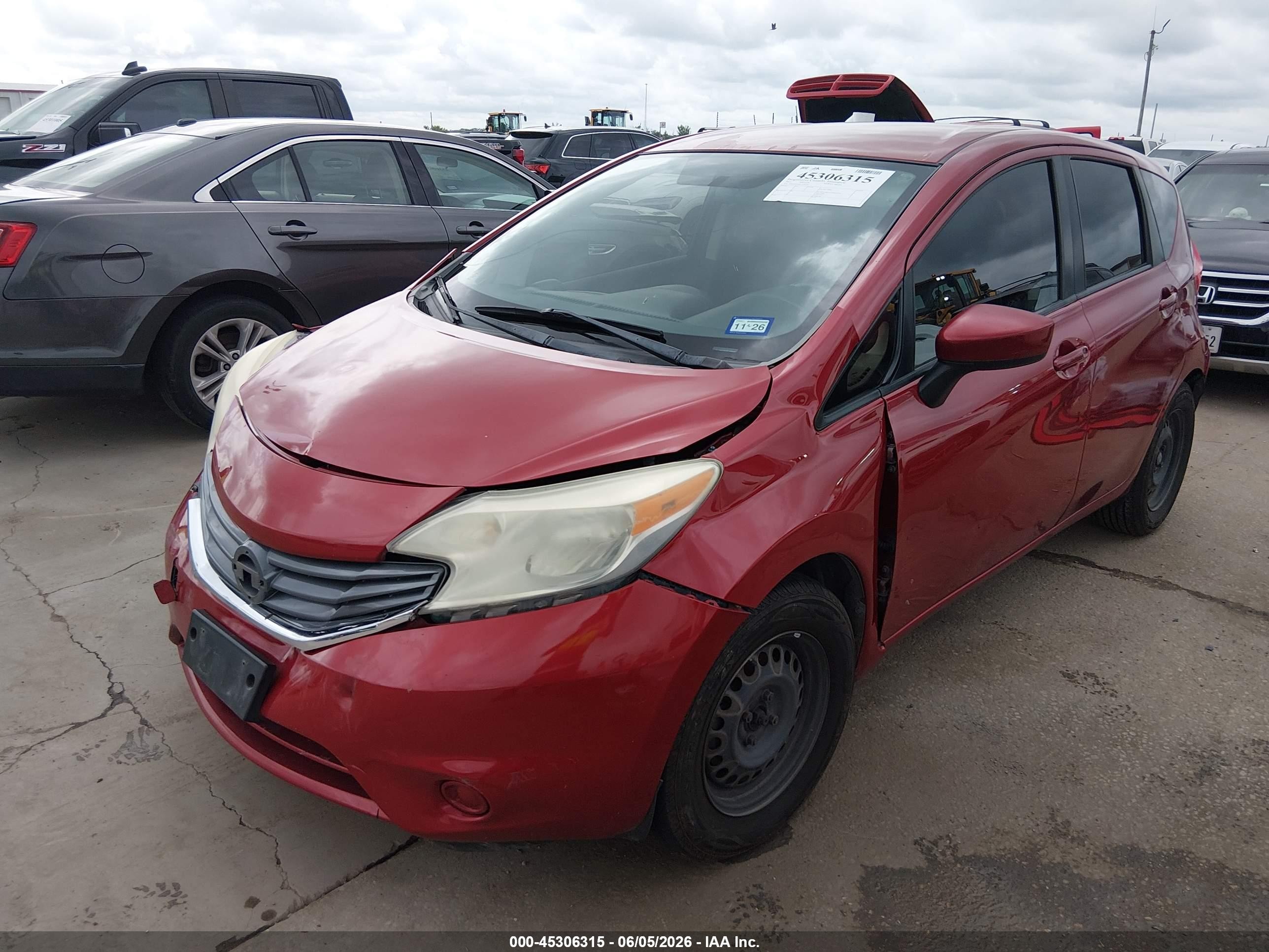 2015 Nissan Versa Note S (sr)/s Plus/sl/sr/sv Red vin: 3N1CE2CP2FL420358