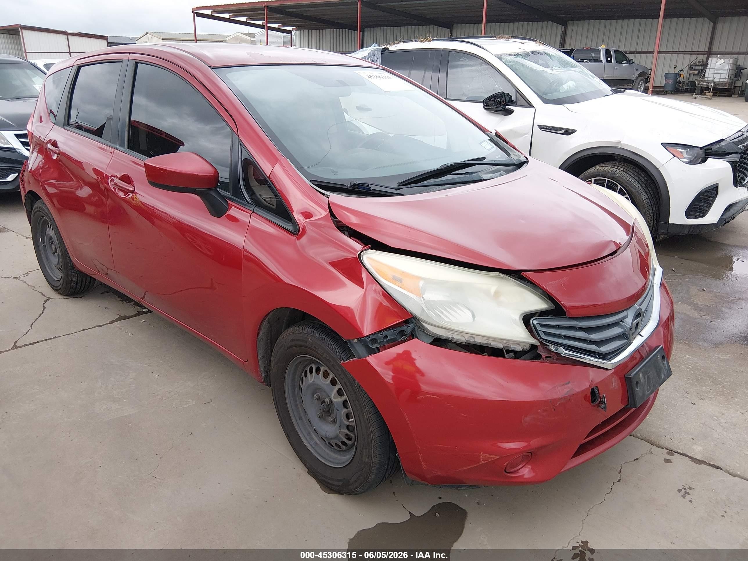 2015 Nissan Versa Note S (sr)/s Plus/sl/sr/sv Red vin: 3N1CE2CP2FL420358