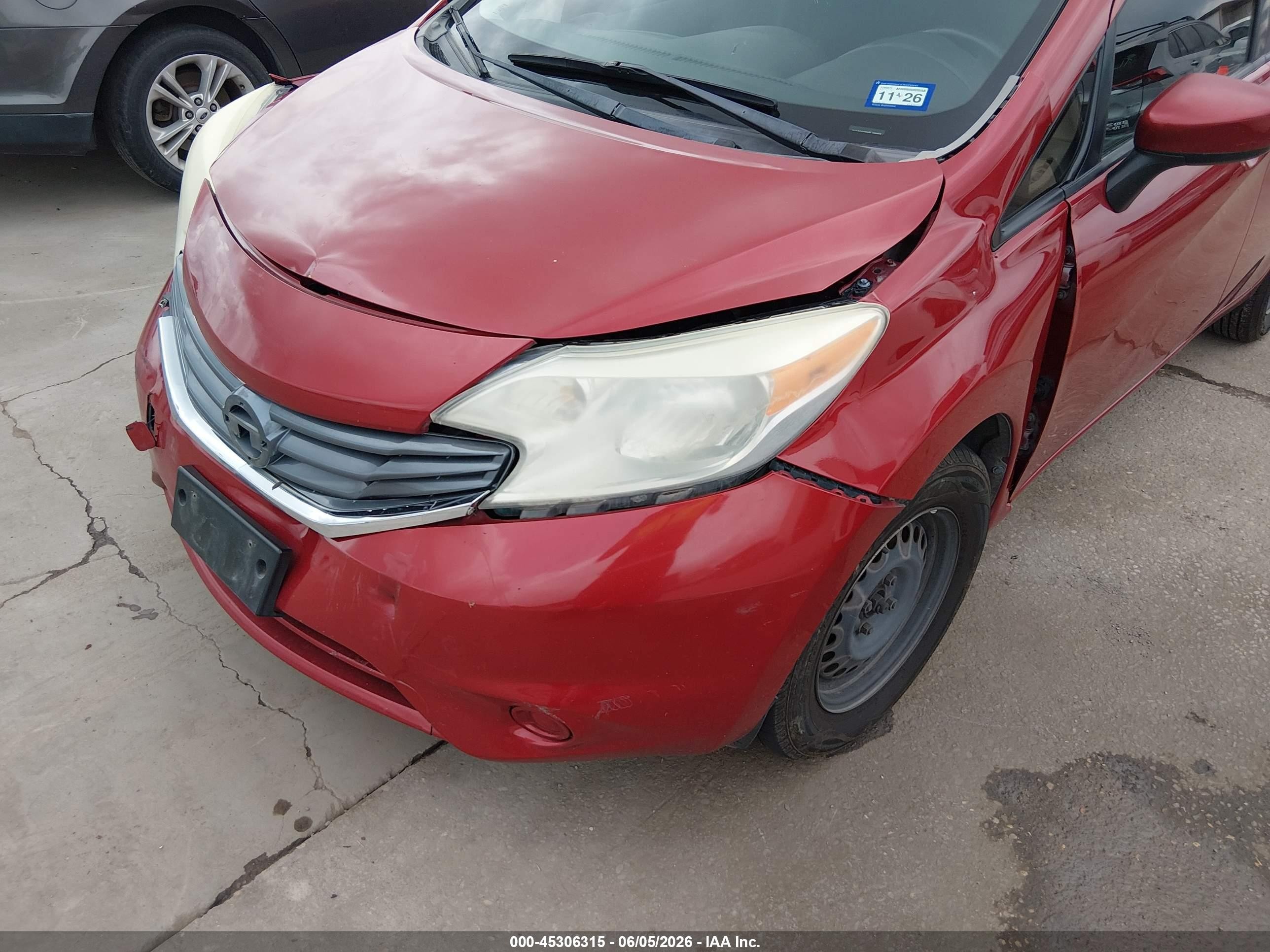 2015 Nissan Versa Note S (sr)/s Plus/sl/sr/sv Red vin: 3N1CE2CP2FL420358