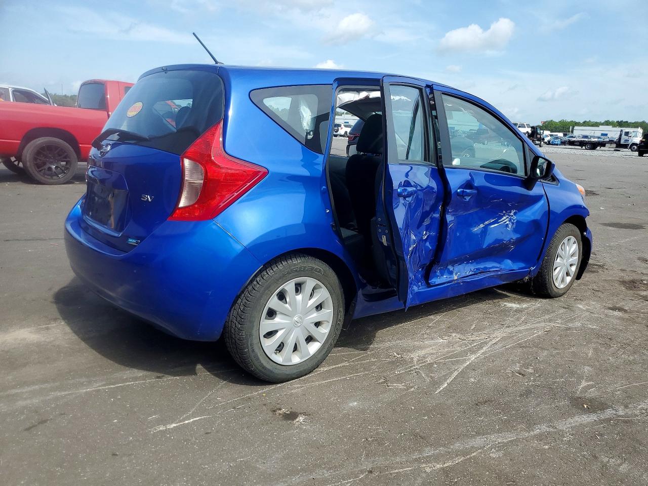 2015 Nissan Versa Note Sv Blue vin: 3N1CE2CP2FL423437
