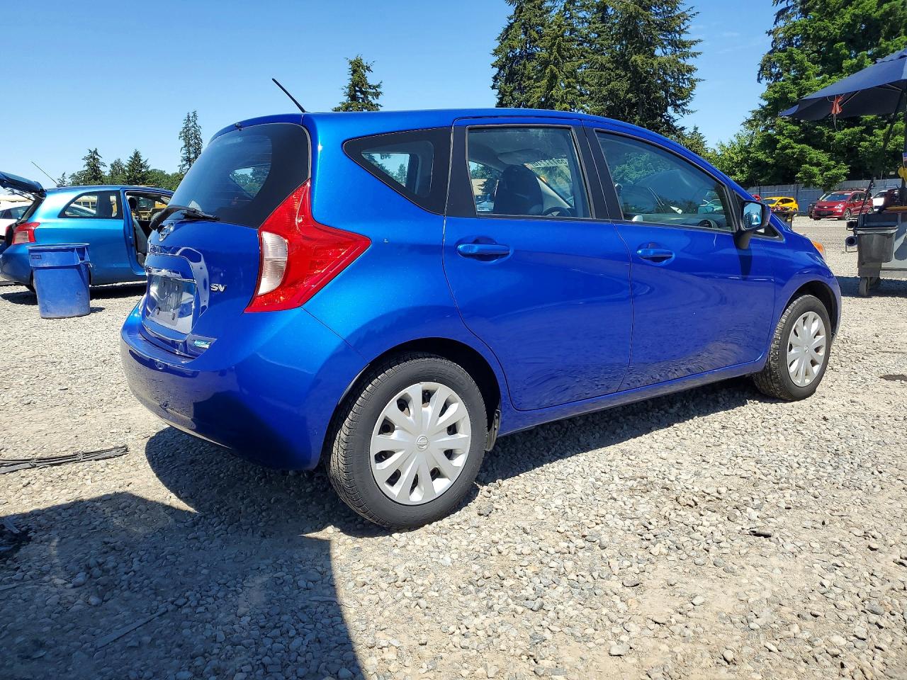 2015 Nissan Versa Note Sv Blue vin: 3N1CE2CP2FL424006