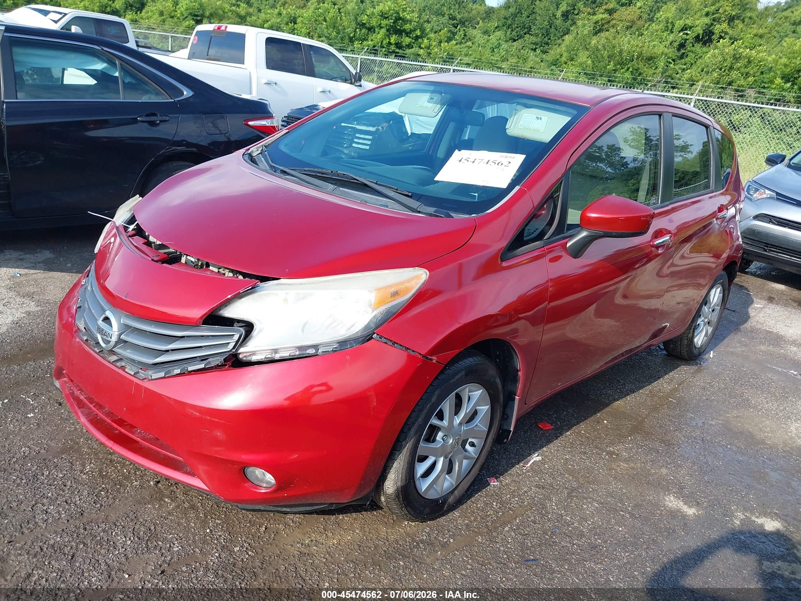 2015 Nissan Versa Note Sv Red vin: 3N1CE2CP2FL428217