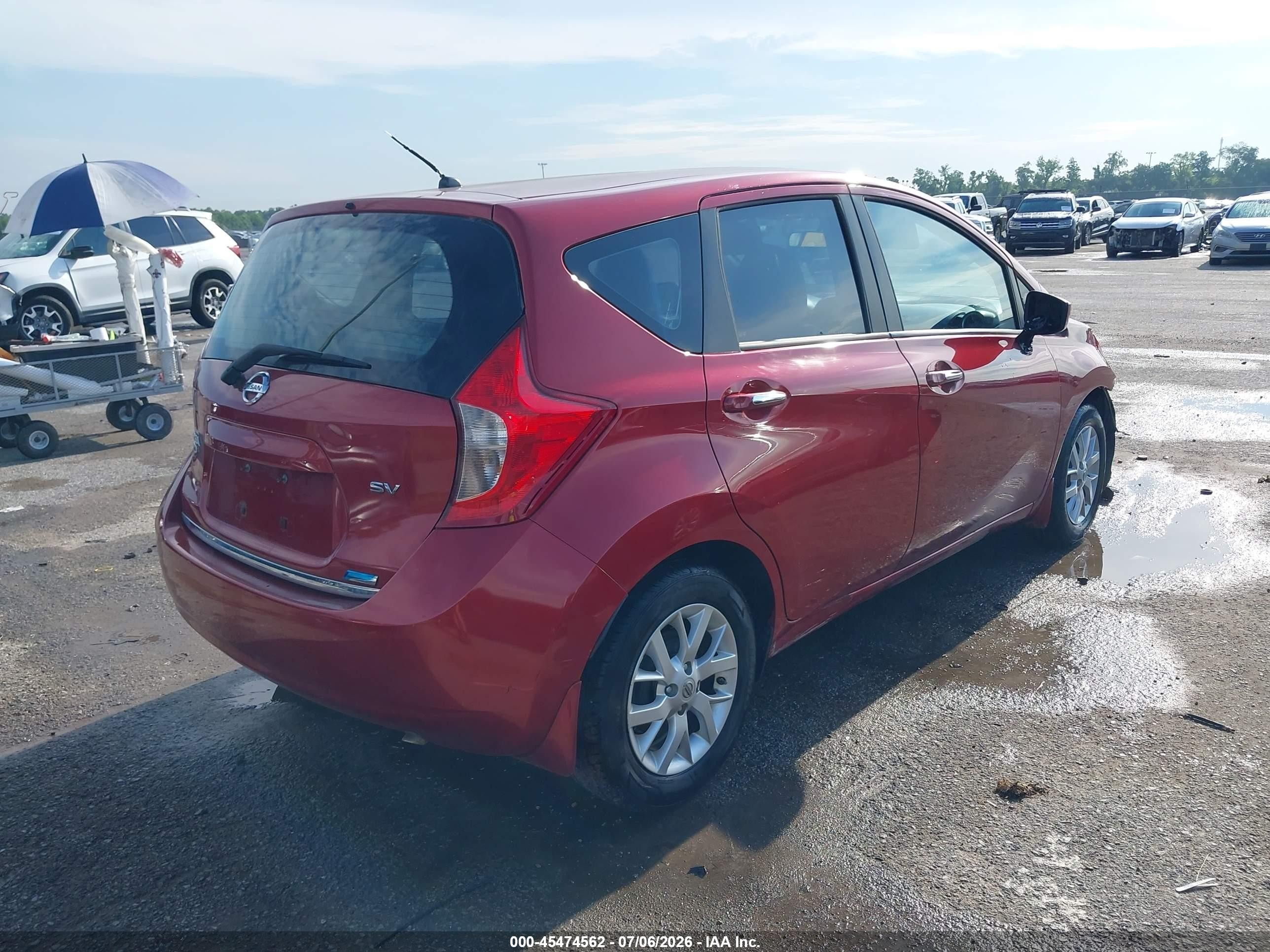 2015 Nissan Versa Note Sv Red vin: 3N1CE2CP2FL428217