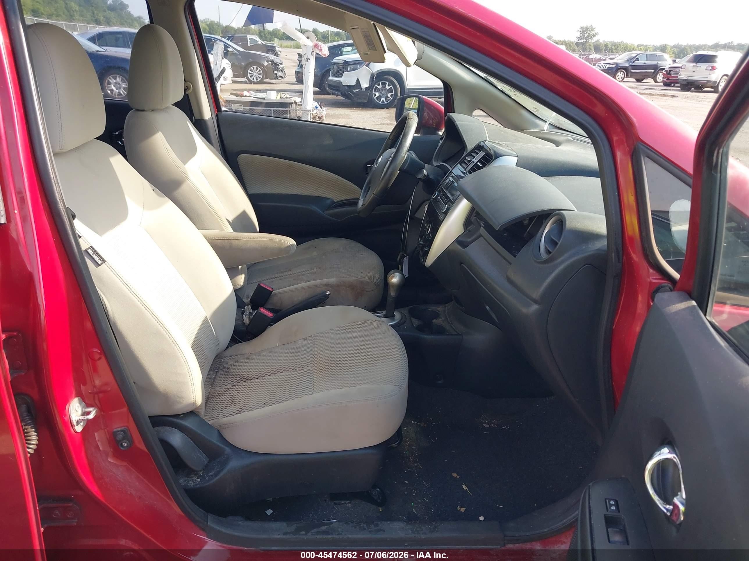 2015 Nissan Versa Note Sv Red vin: 3N1CE2CP2FL428217