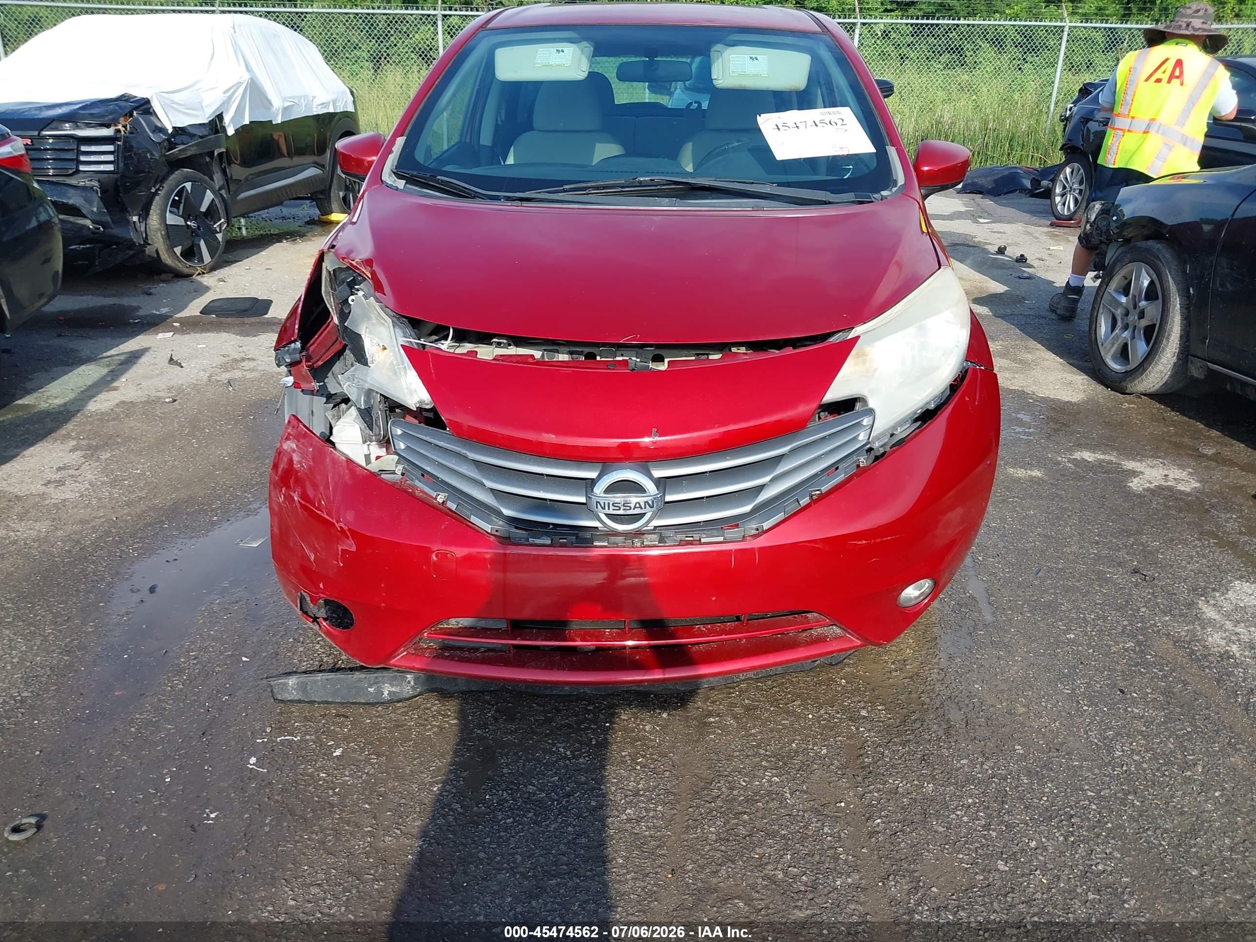 2015 Nissan Versa Note Sv Red vin: 3N1CE2CP2FL428217