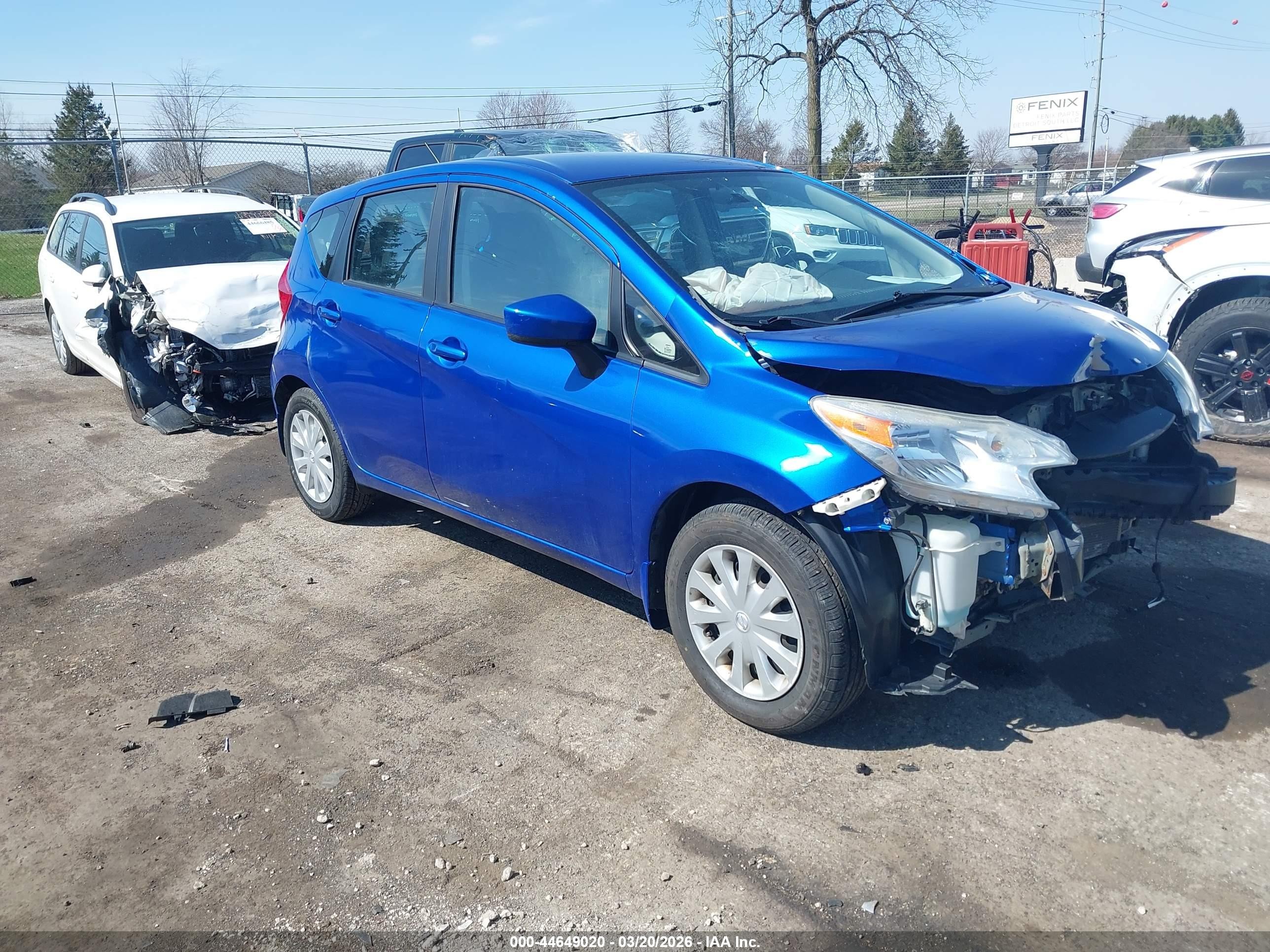 2015 Nissan Versa Note Sv Blue vin: 3N1CE2CP2FL433725