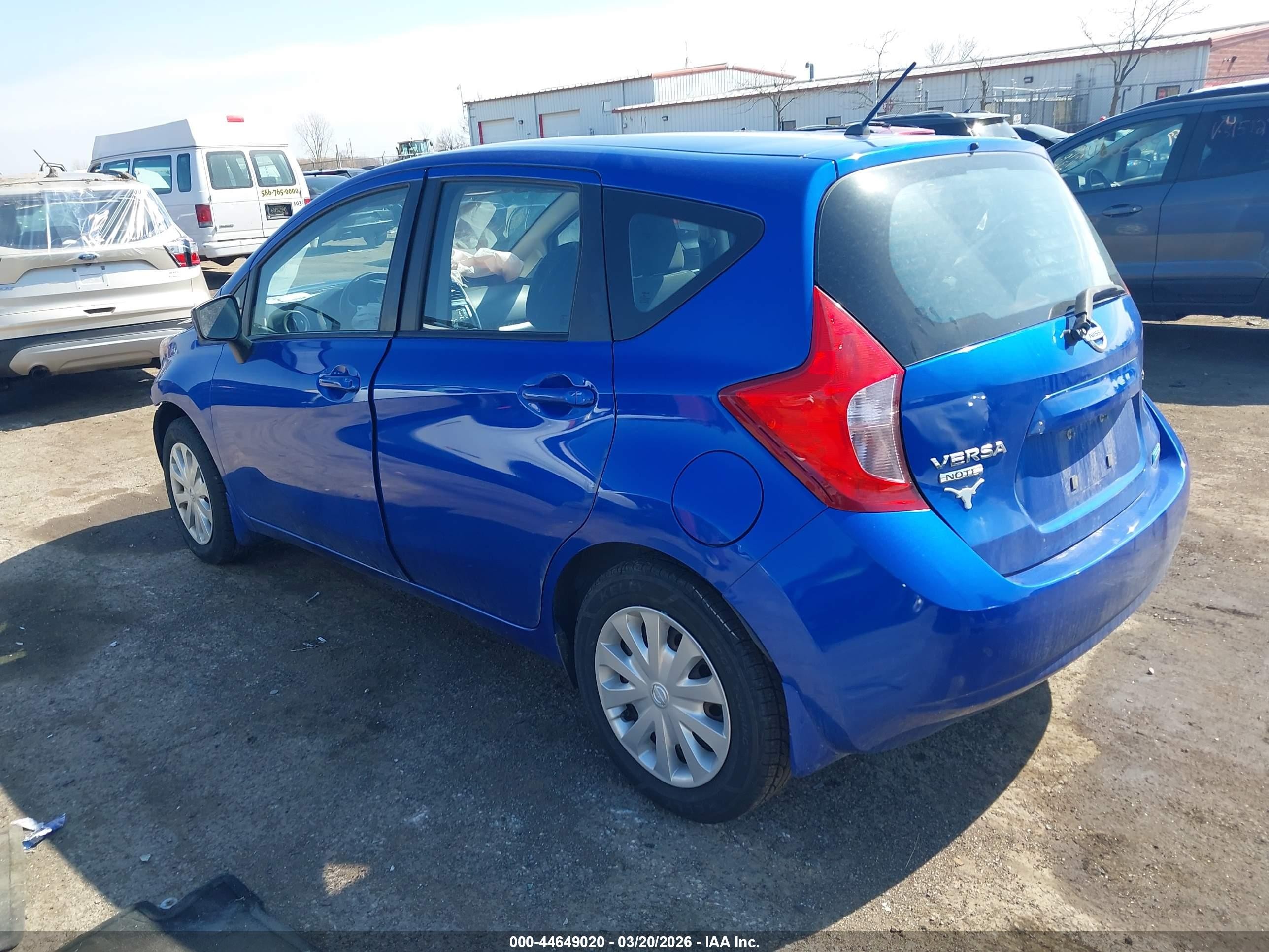 2015 Nissan Versa Note Sv Blue vin: 3N1CE2CP2FL433725