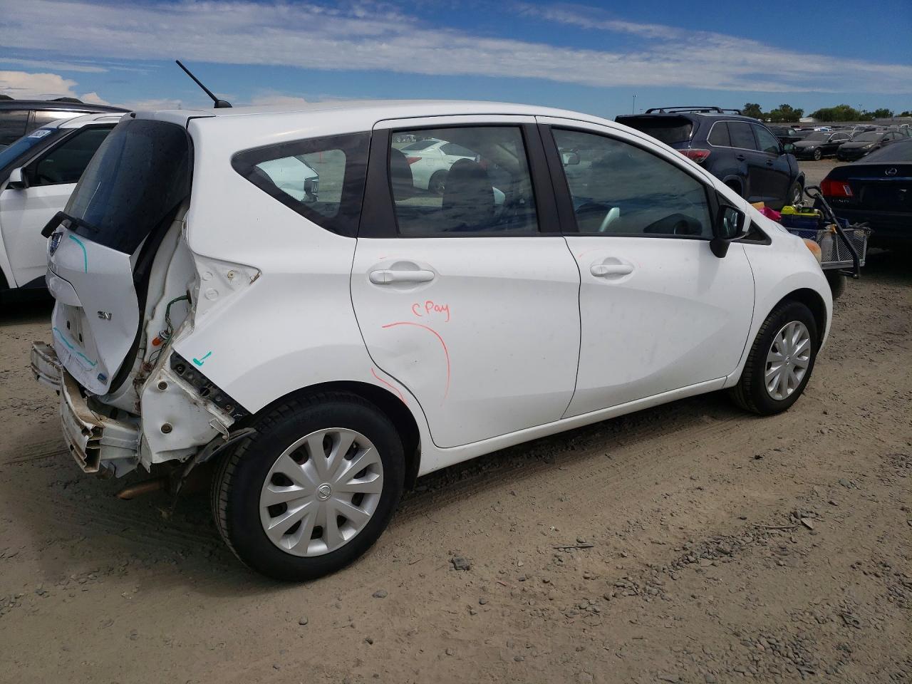 2015 Nissan Versa Note Sv Белый vin: 3N1CE2CP2FL436205