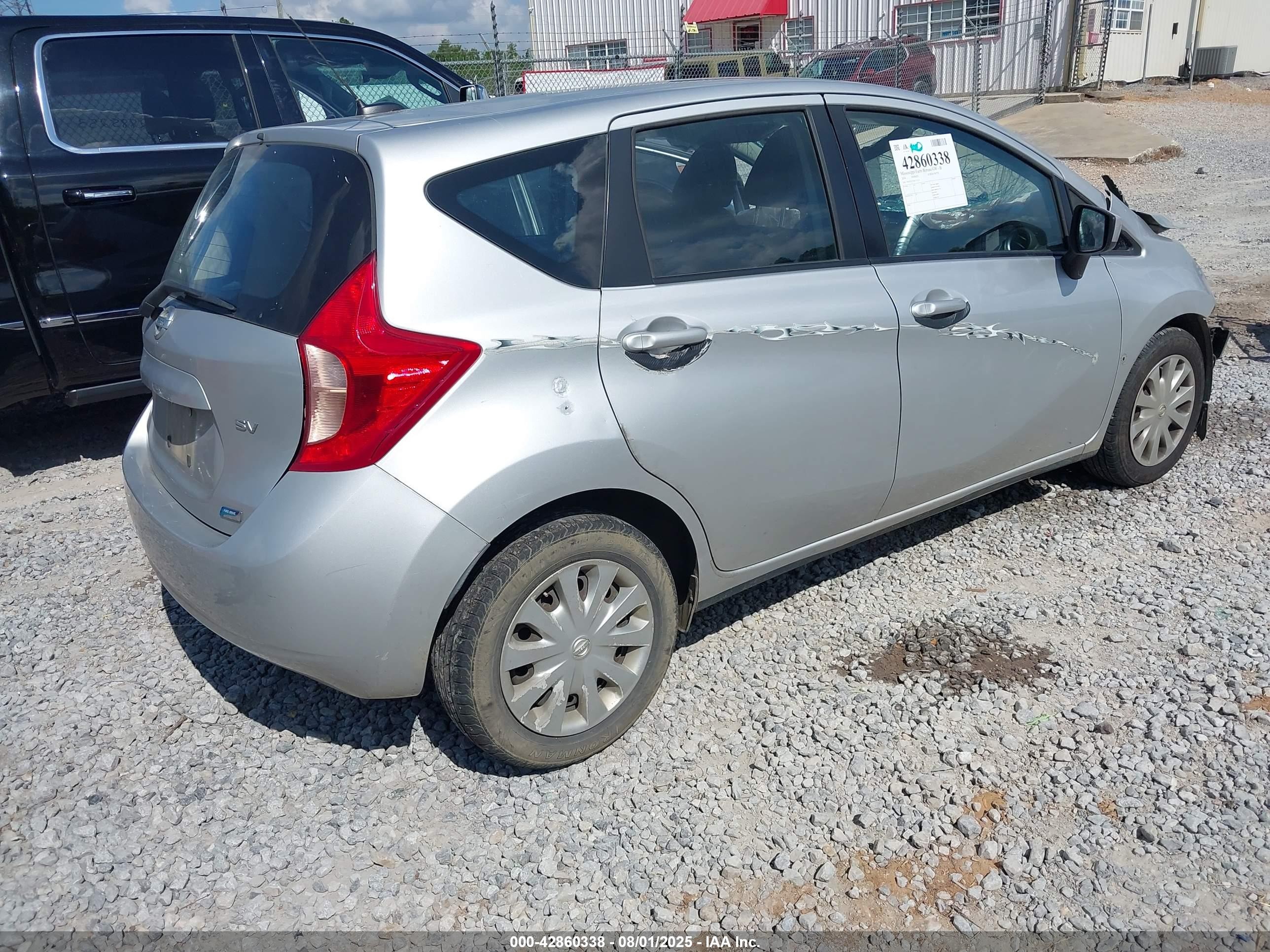 2016 Nissan Versa Note S (sr)/s Plus/sl/sr/sv Silver vin: 3N1CE2CP2GL351351