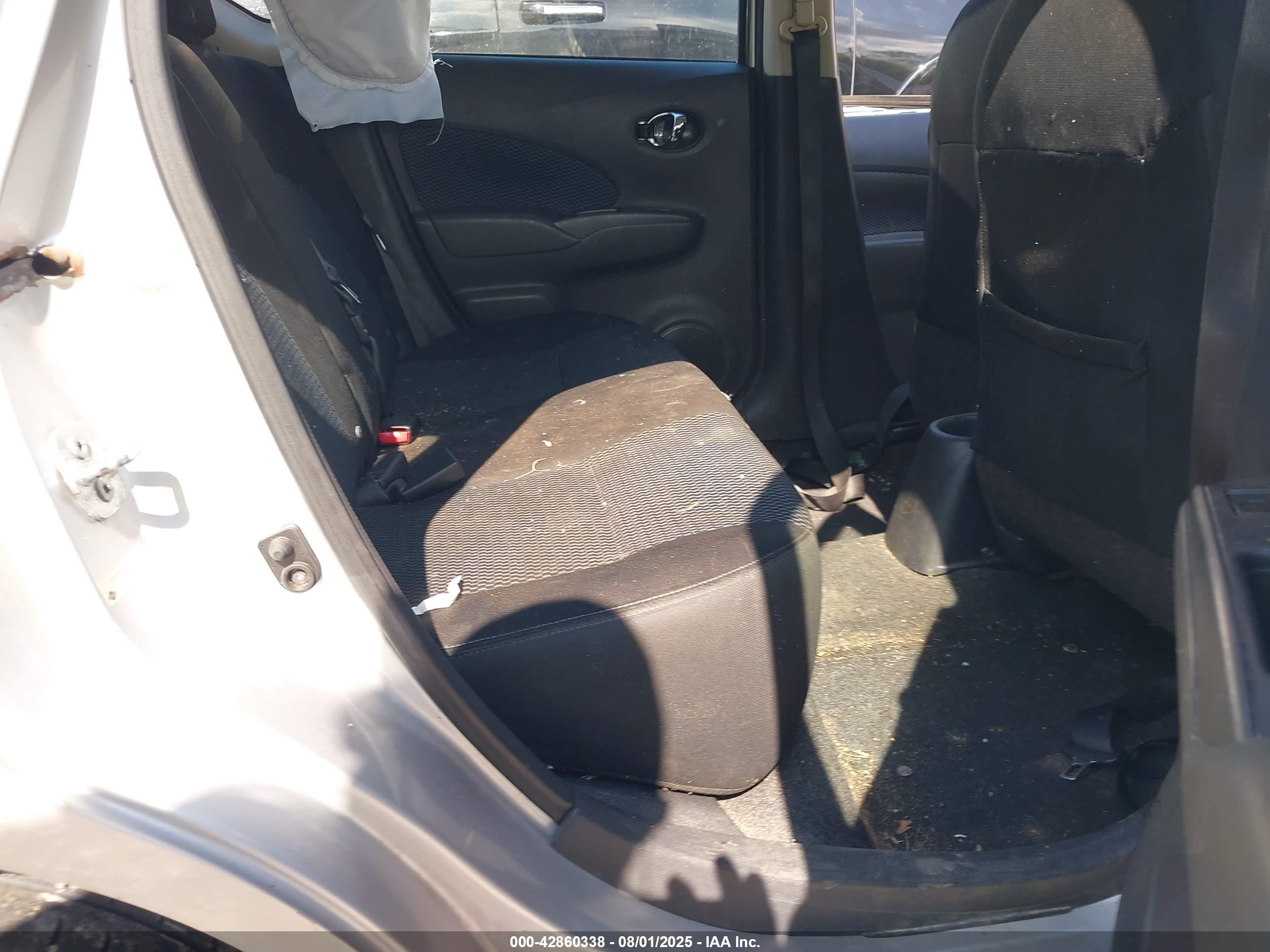 2016 Nissan Versa Note S (sr)/s Plus/sl/sr/sv Silver vin: 3N1CE2CP2GL351351