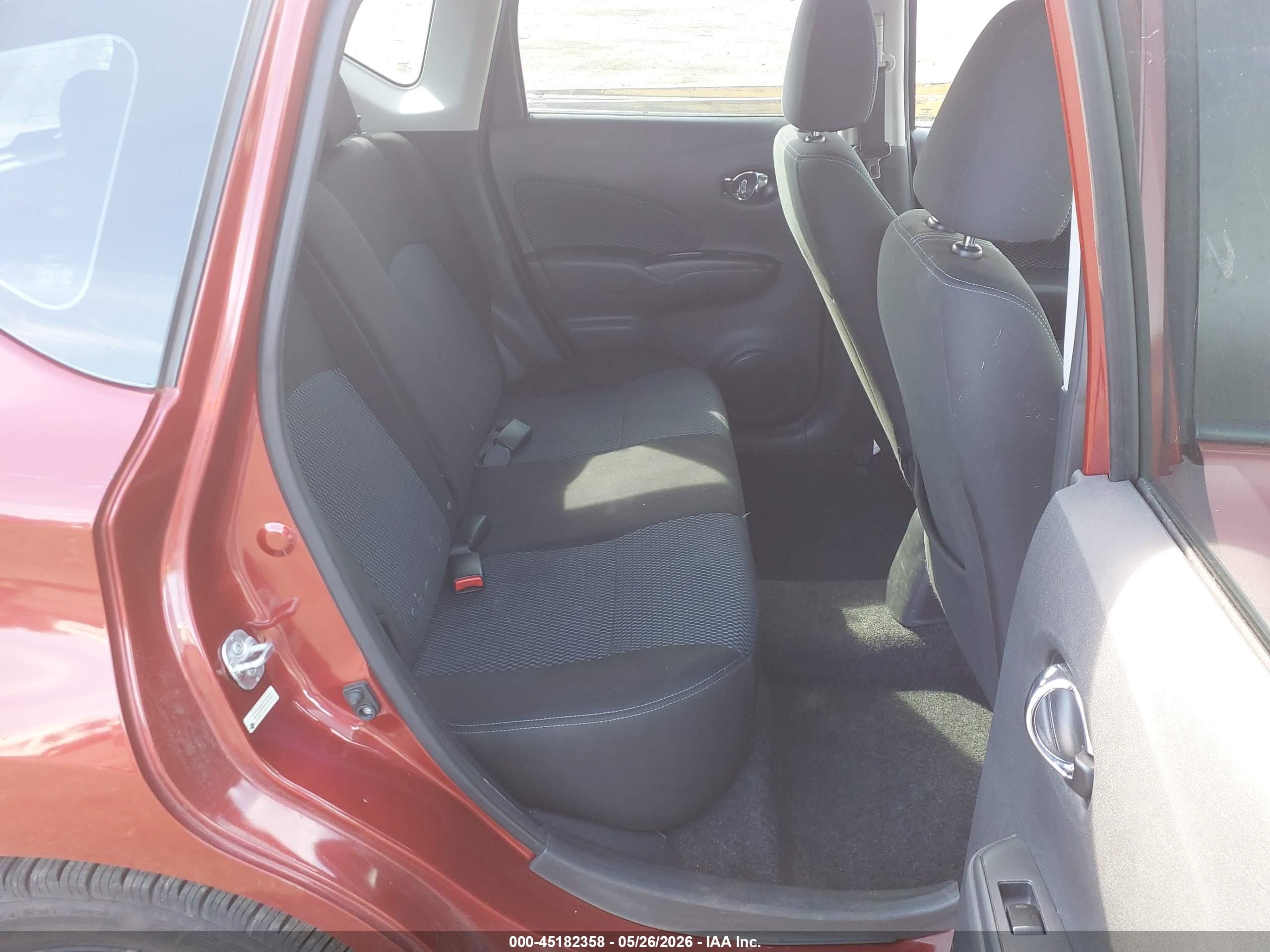 2016 Nissan Versa Note Sv Burgundy vin: 3N1CE2CP2GL383393