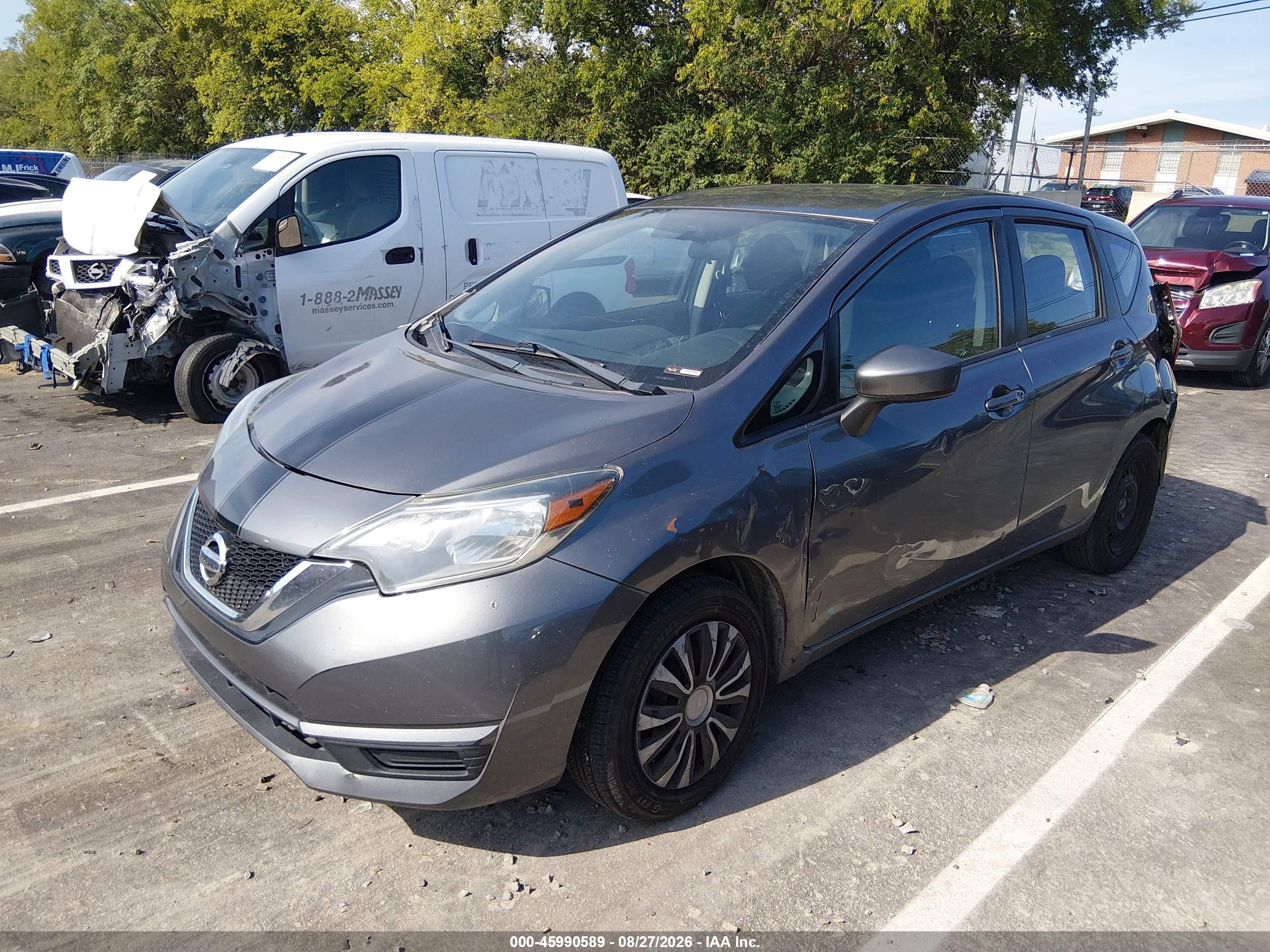 2018 Nissan Versa Note S Gray vin: 3N1CE2CP2JL354824