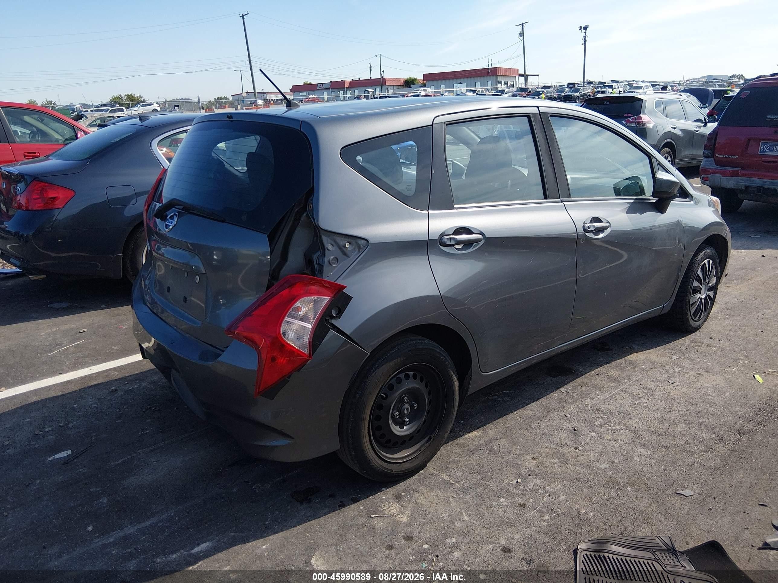 2018 Nissan Versa Note S Gray vin: 3N1CE2CP2JL354824