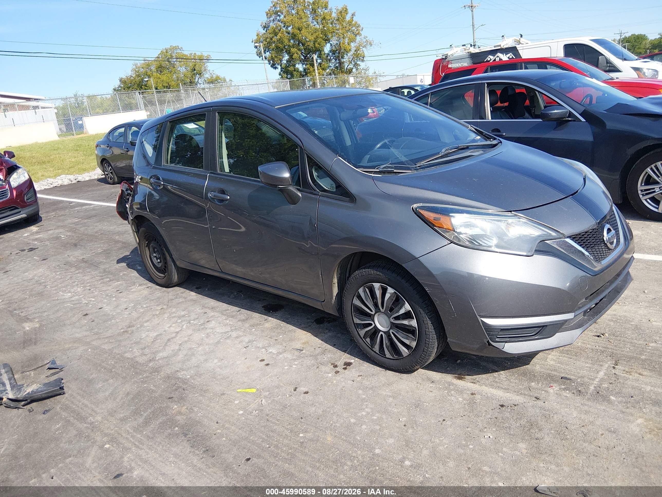 2018 Nissan Versa Note S Gray vin: 3N1CE2CP2JL354824