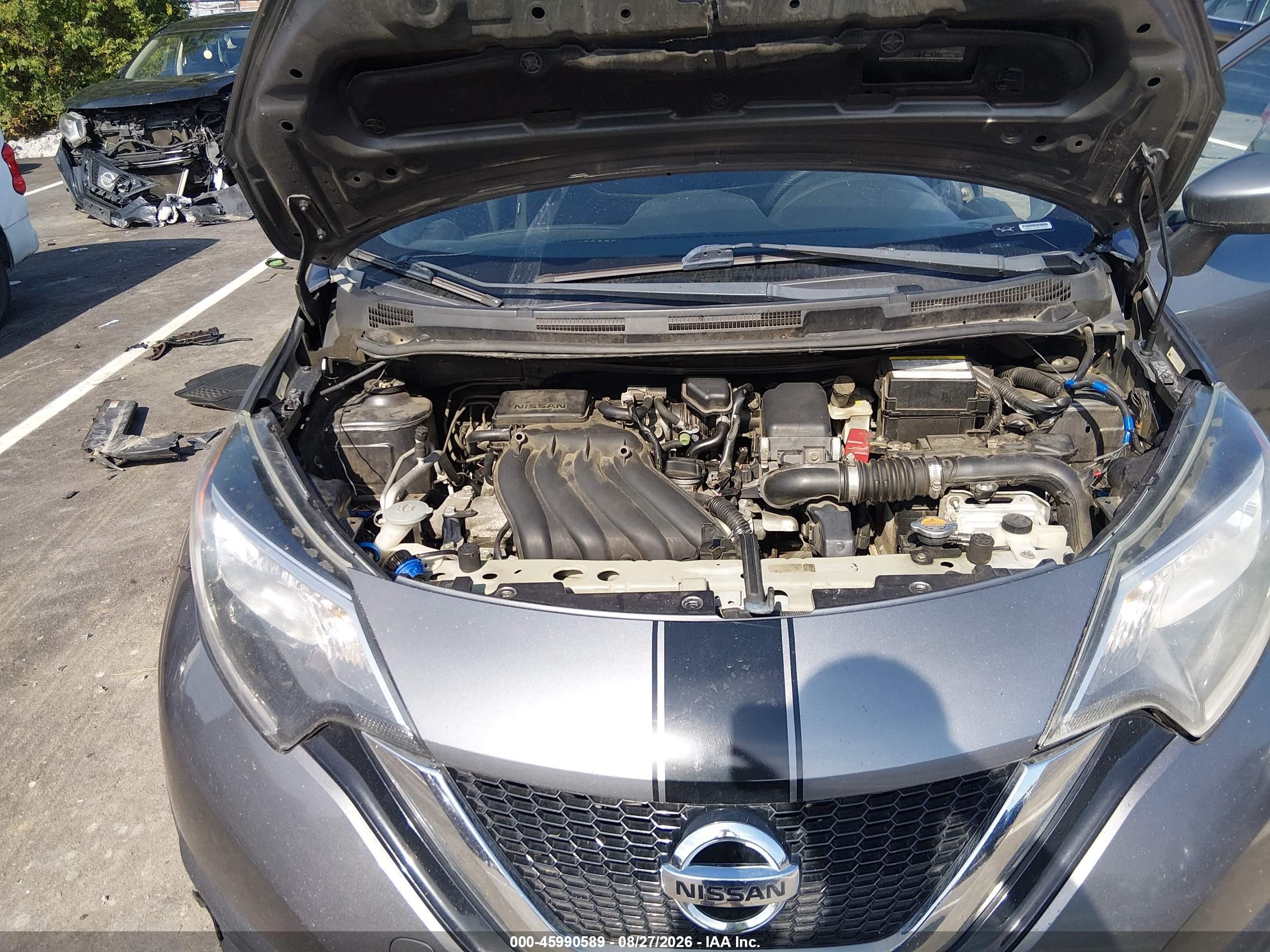 2018 Nissan Versa Note S Gray vin: 3N1CE2CP2JL354824