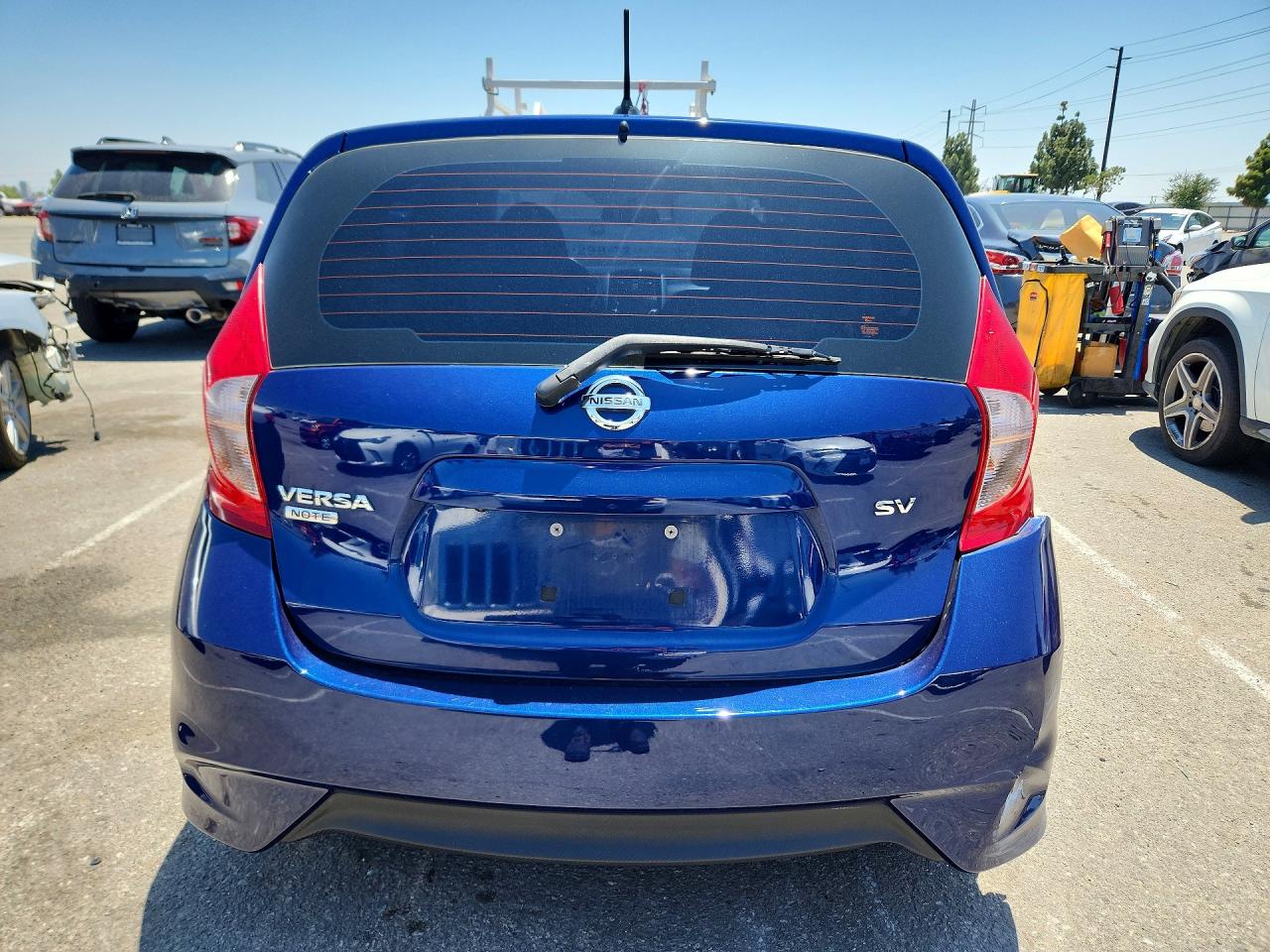 2018 Nissan Versa Note Sv Blue vin: 3N1CE2CP2JL368108