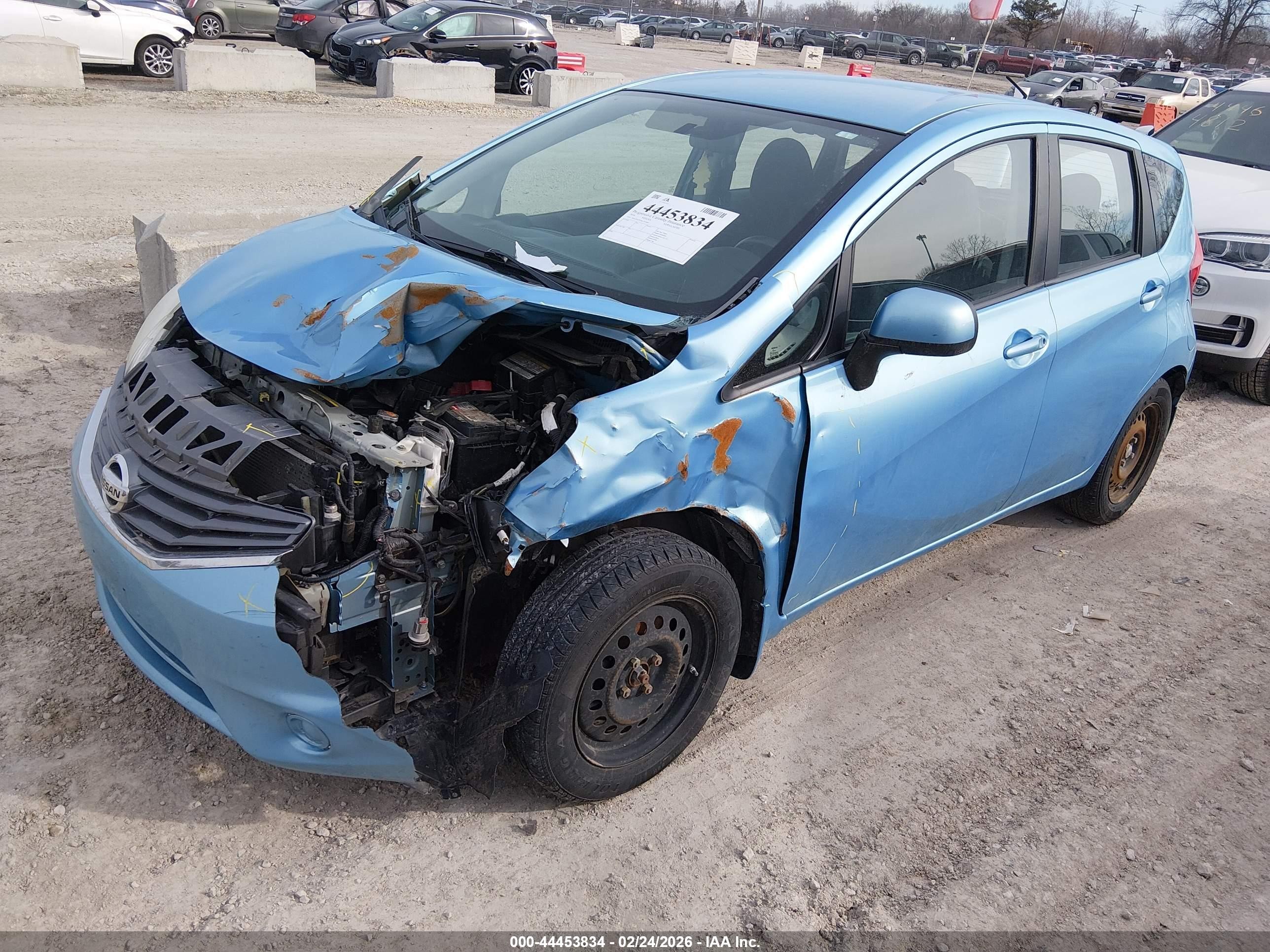 2014 Nissan Versa Note Sv Light Blue vin: 3N1CE2CP3EL353560