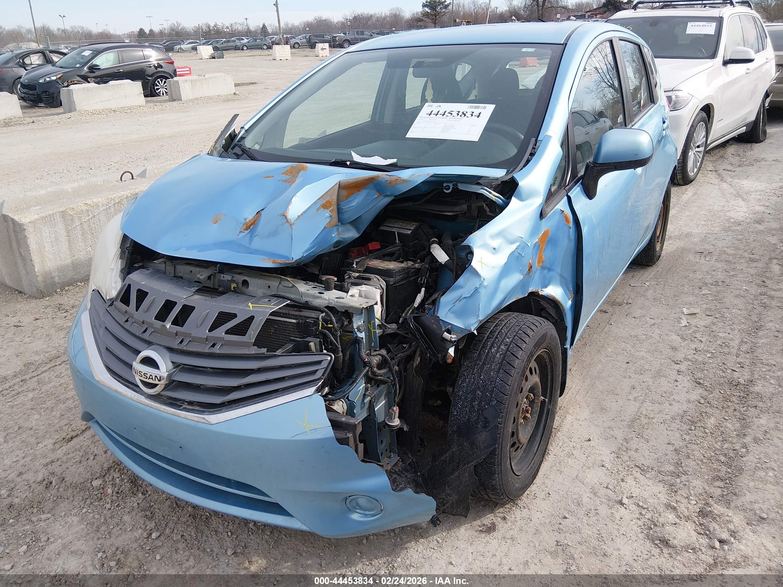 2014 Nissan Versa Note Sv Light Blue vin: 3N1CE2CP3EL353560