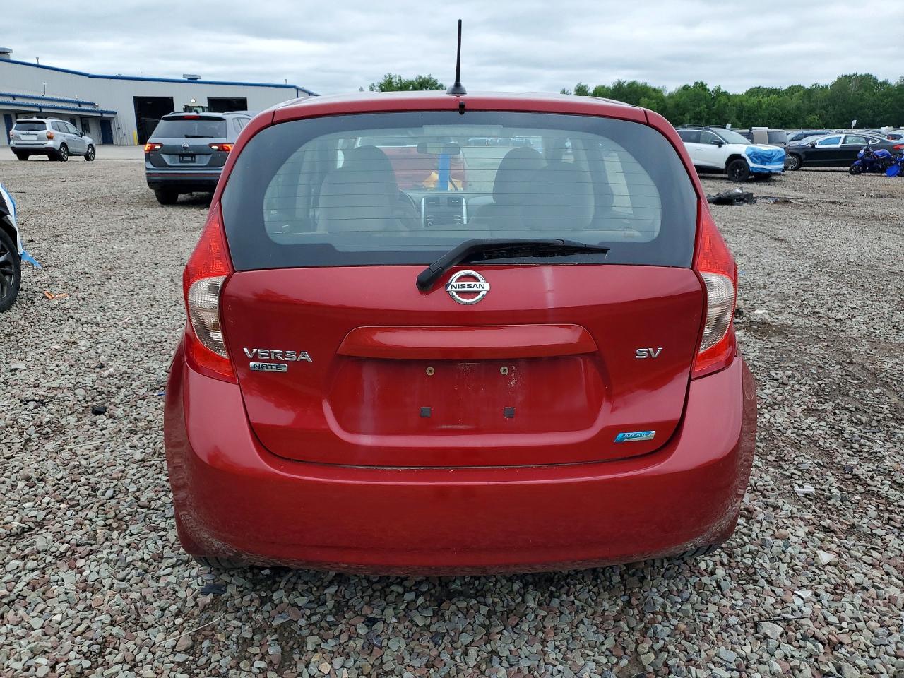 2014 Nissan Versa Note S Red vin: 3N1CE2CP3EL355809