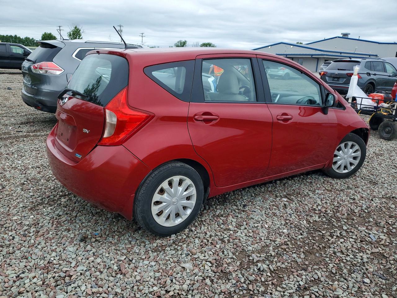2014 Nissan Versa Note S Red vin: 3N1CE2CP3EL355809
