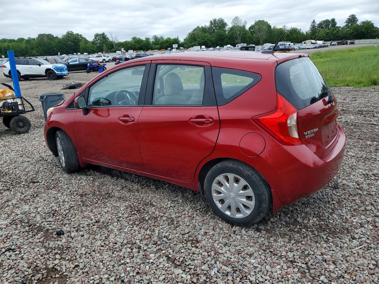 2014 Nissan Versa Note S Red vin: 3N1CE2CP3EL355809