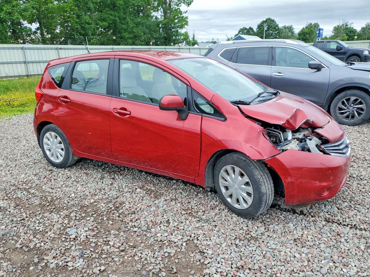 2014 Nissan Versa Note S Red vin: 3N1CE2CP3EL355809