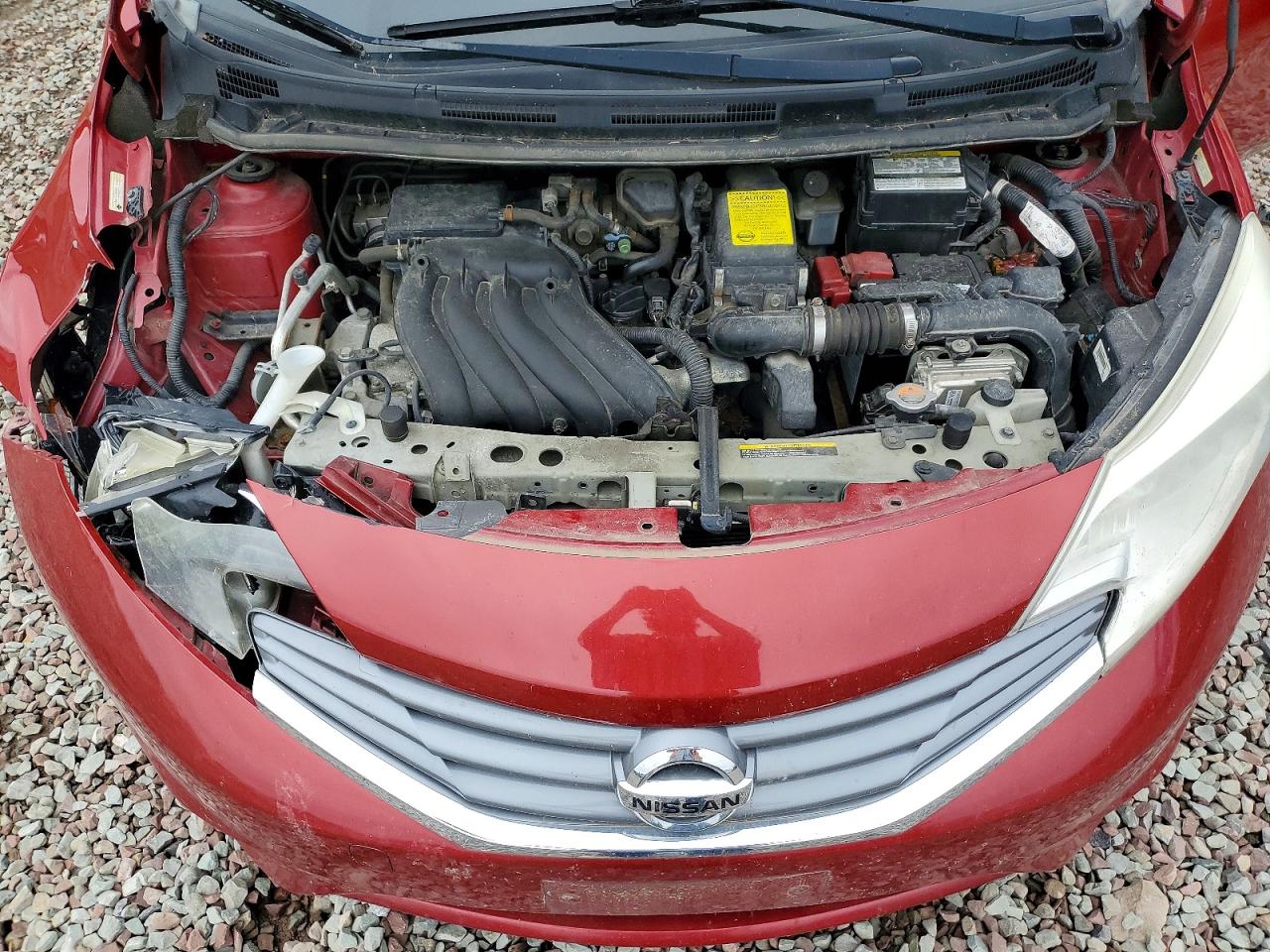 2014 Nissan Versa Note S Red vin: 3N1CE2CP3EL355809